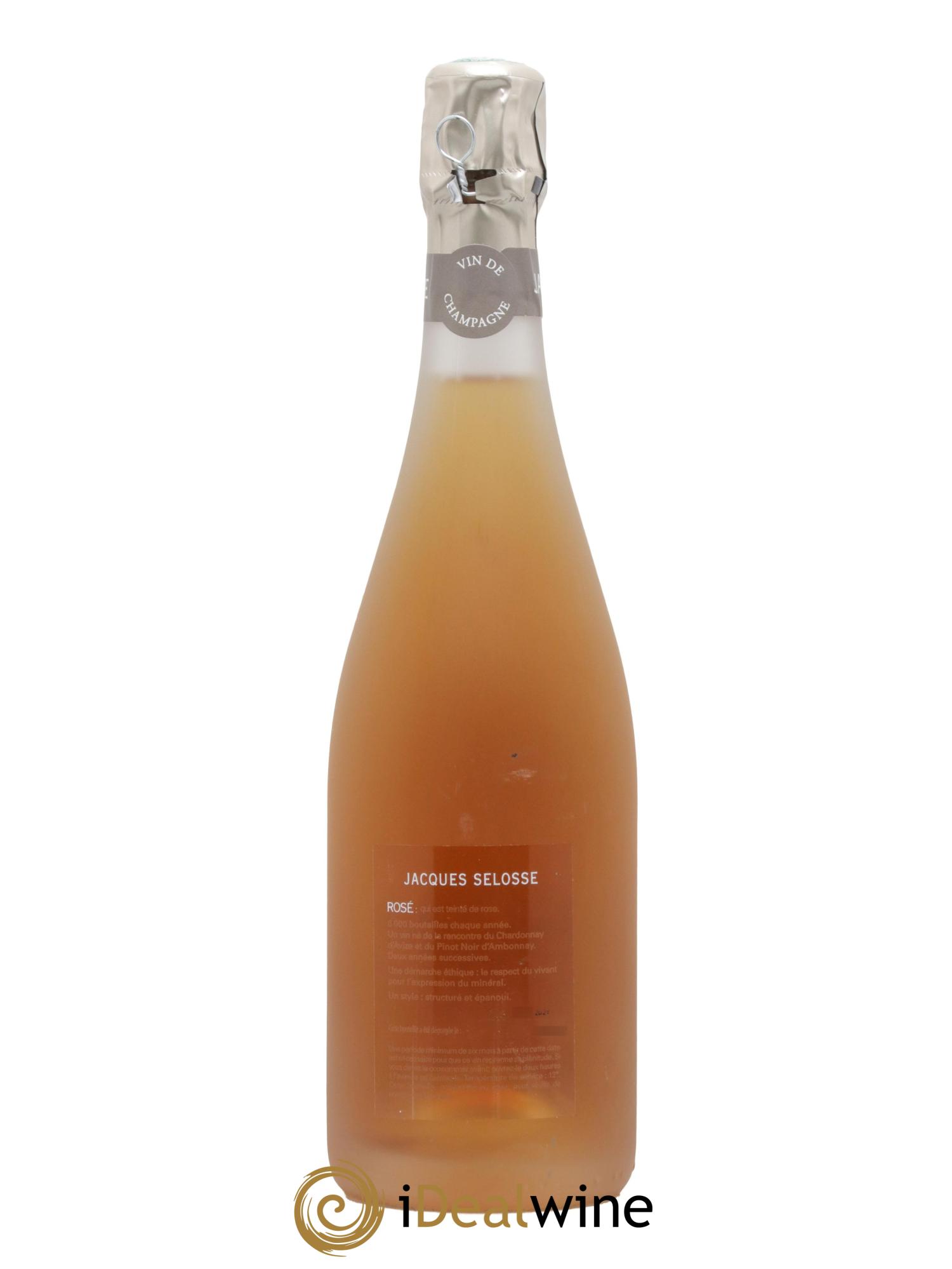 Rosé Brut Jacques Selosse - Lot de 1 bouteille - 1