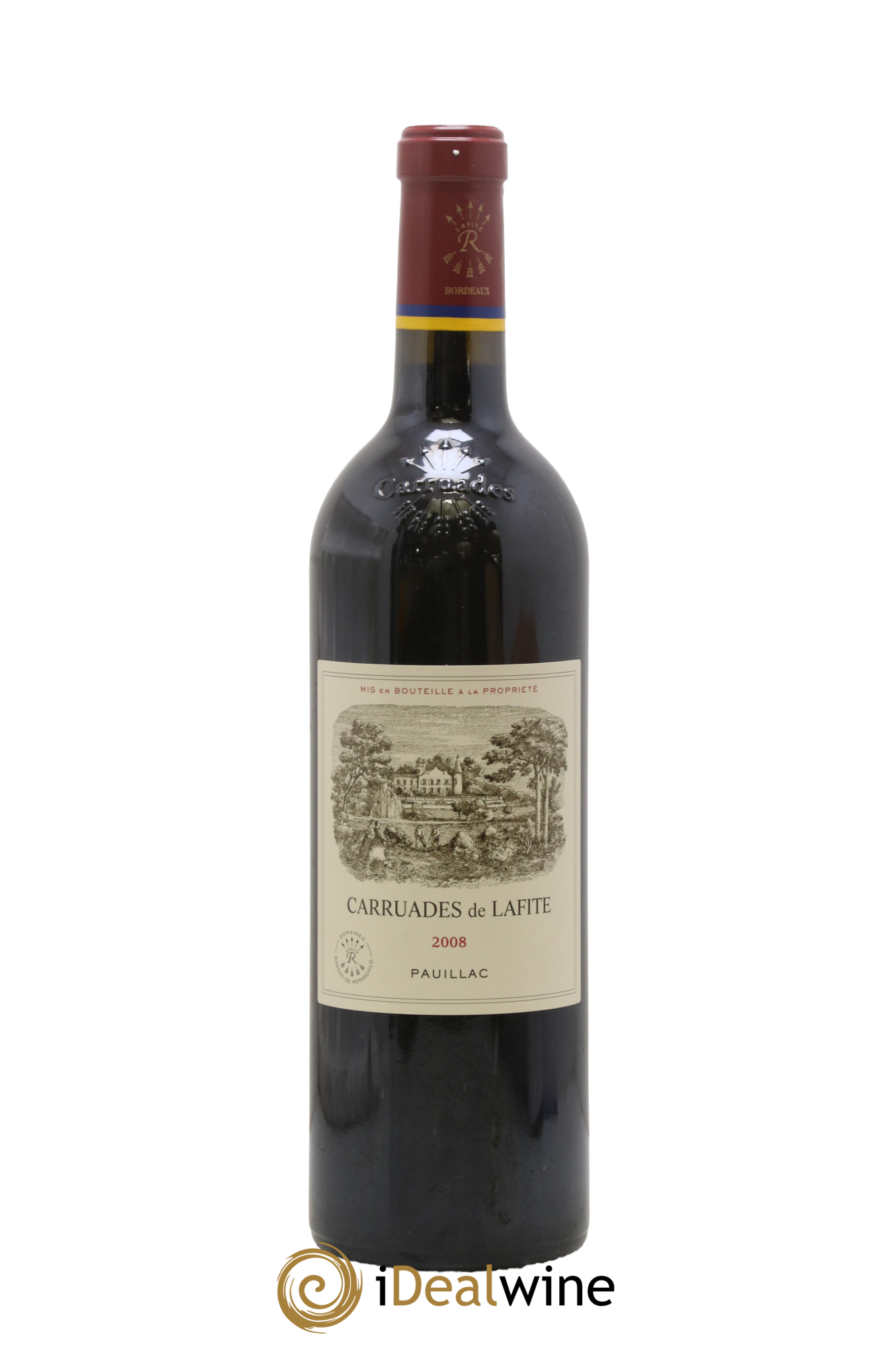 Carruades de Lafite Rothschild Second Vin 2008 - Lot de 1 bouteille - 0