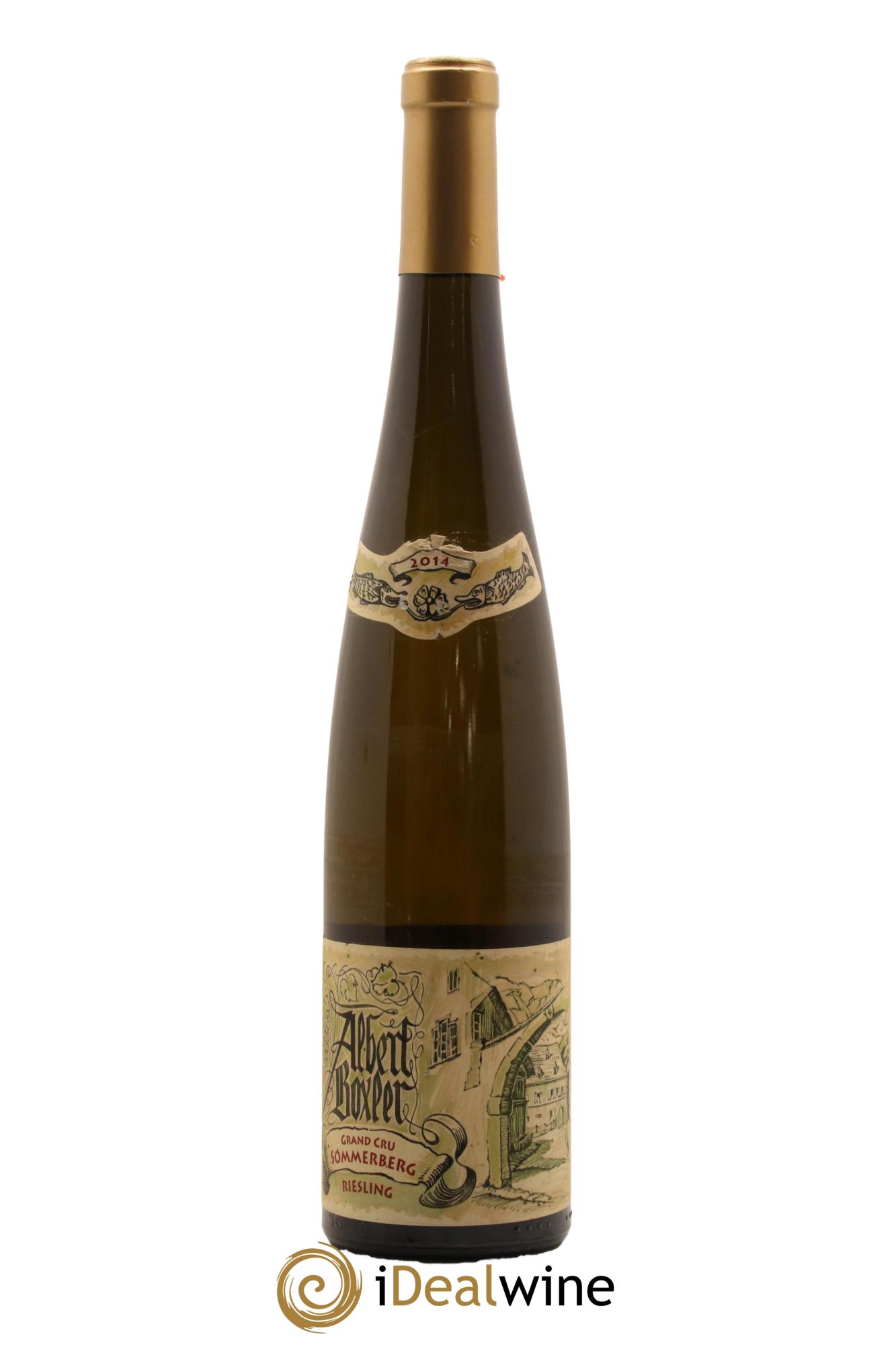Alsace Riesling Grand Cru Sommerberg Albert Boxler JV 2014 - Lot de 1 bouteille - 0