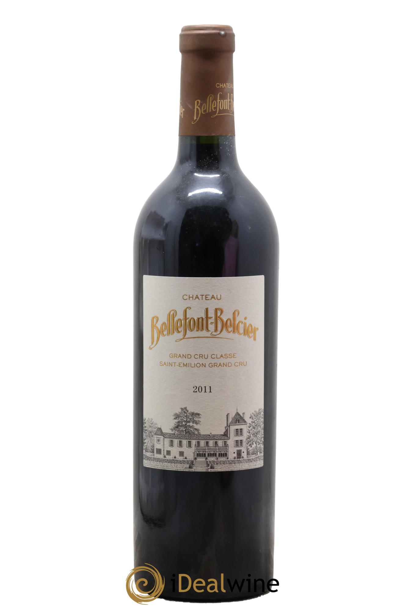 Château Bellefont-Belcier Grand Cru Classé 2011 - Lot de 1 bouteille - 0