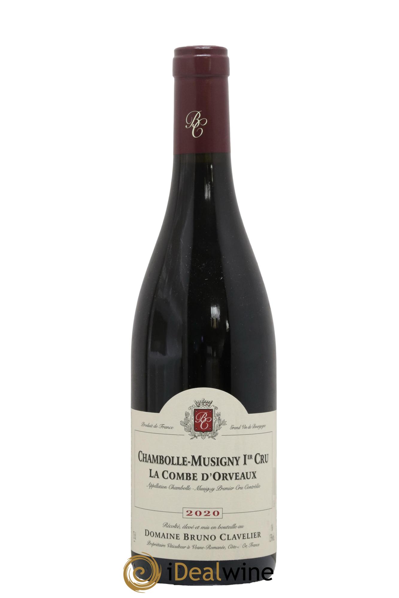Chambolle-Musigny 1er Cru La Combe d'Orveaux Bruno Clavelier 2020 - Lot of 1 bottle - 0