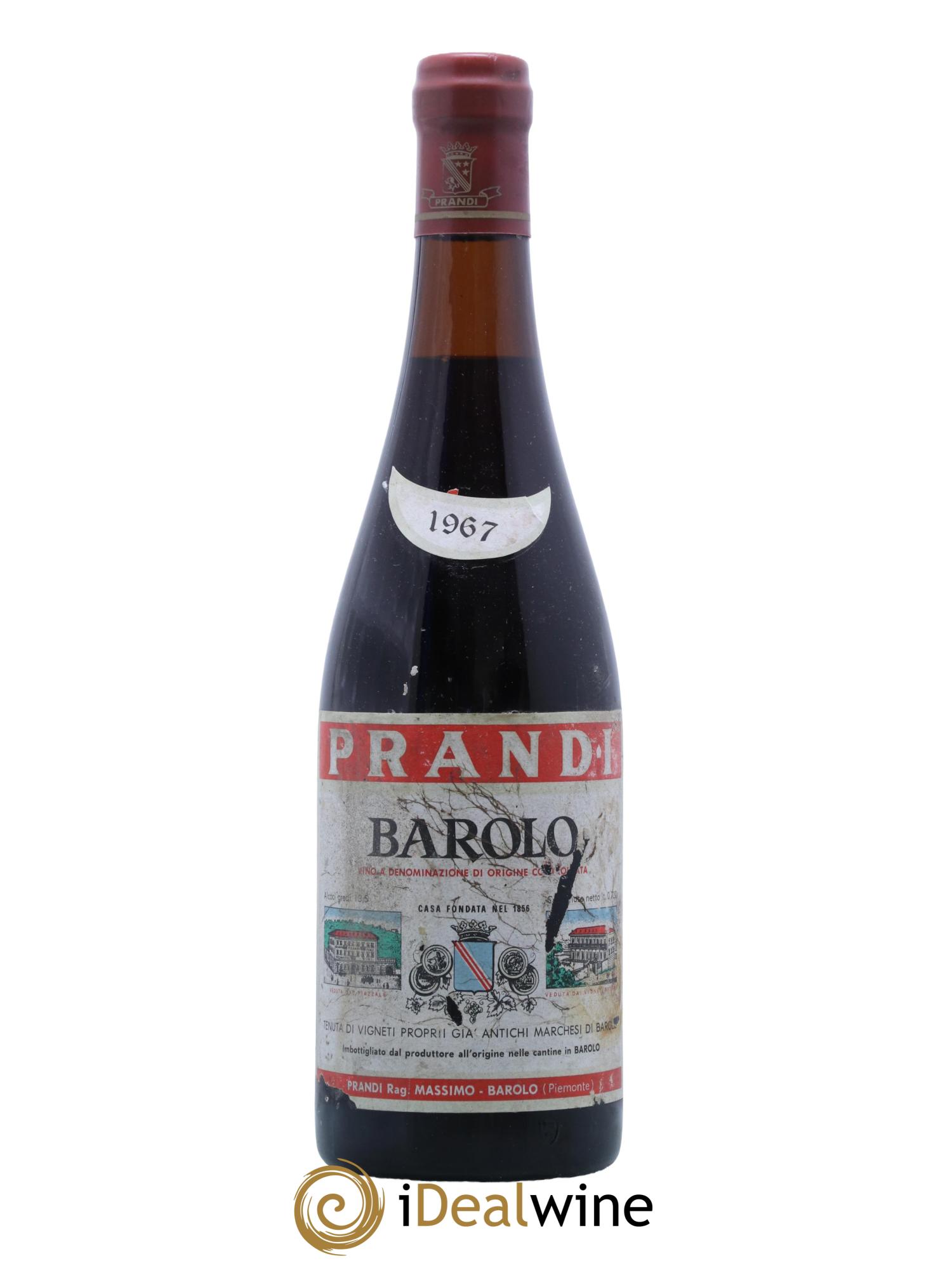 Barolo Prandi 1967 - Lot de 1 bouteille - 0