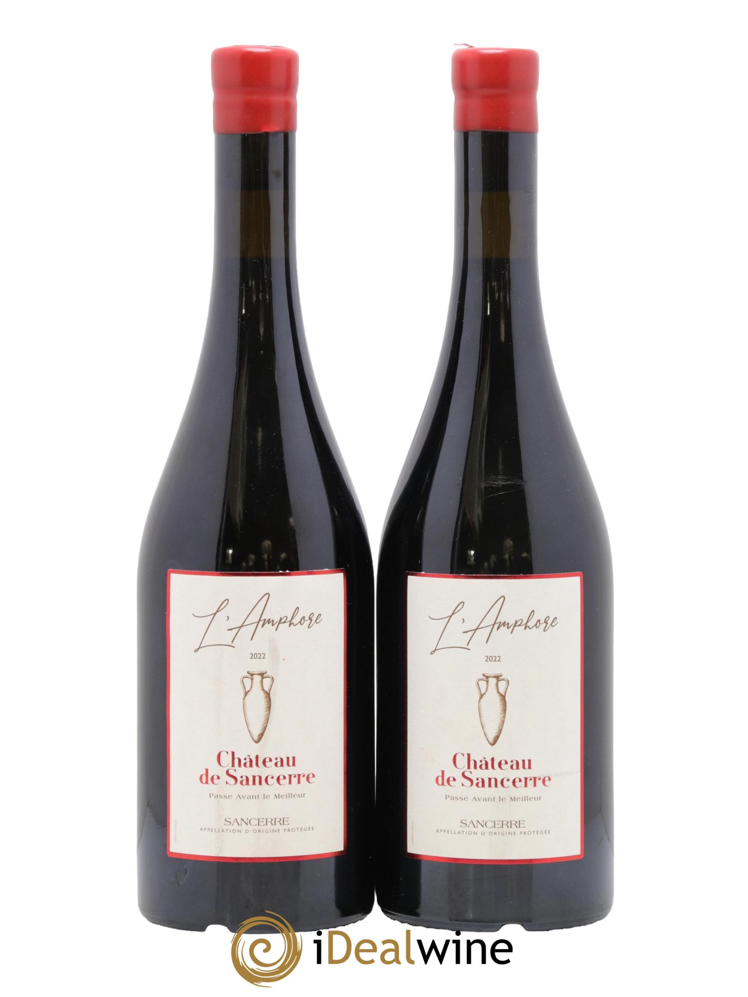 Sancerre L'Amphore Château de Sancerre 2022 - Lotto di 2 bottiglie - 0