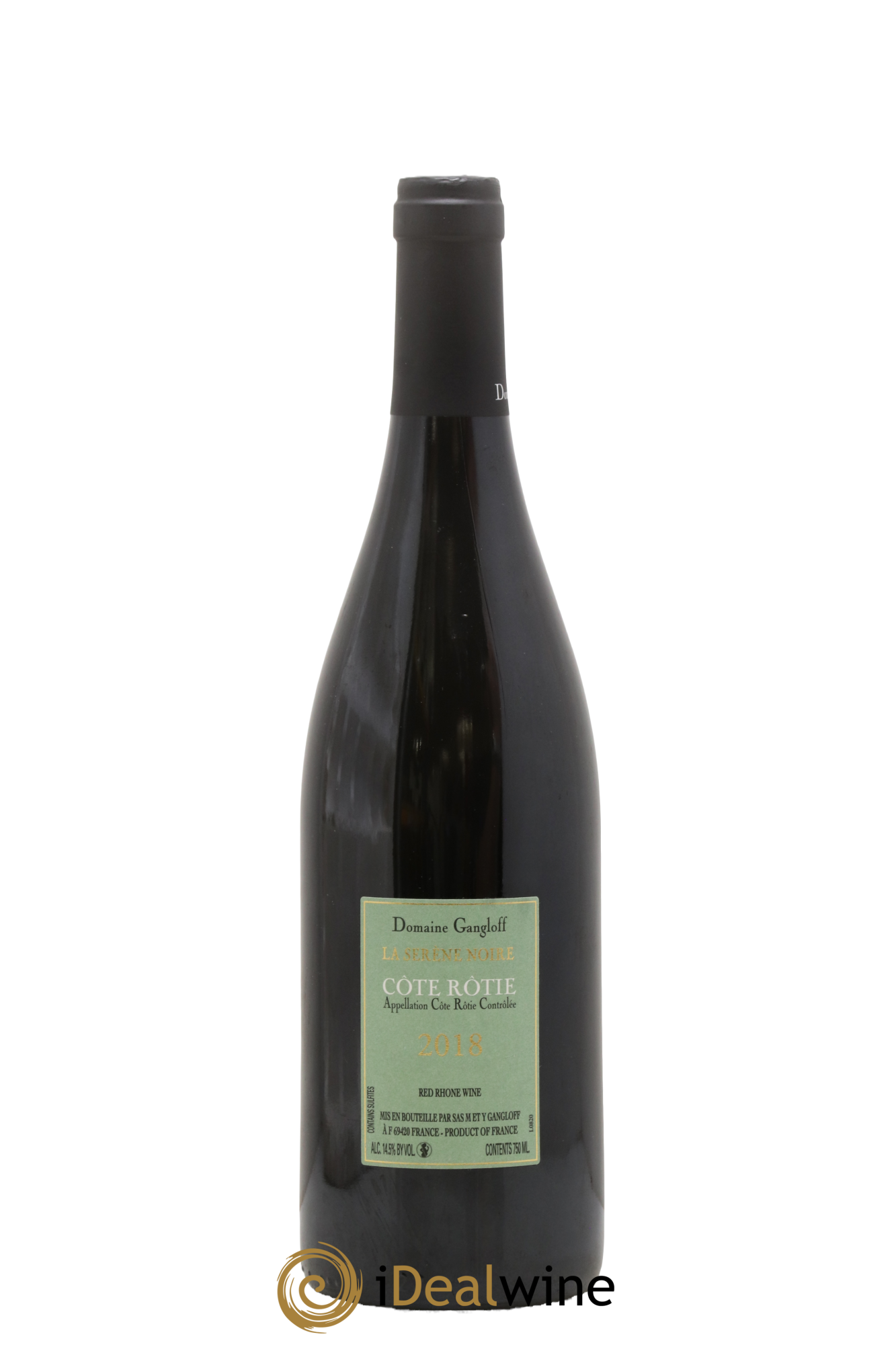 Côte-Rôtie La Sereine Noire Gangloff (Domaine) 2018 - Lot of 1 bottle - 1