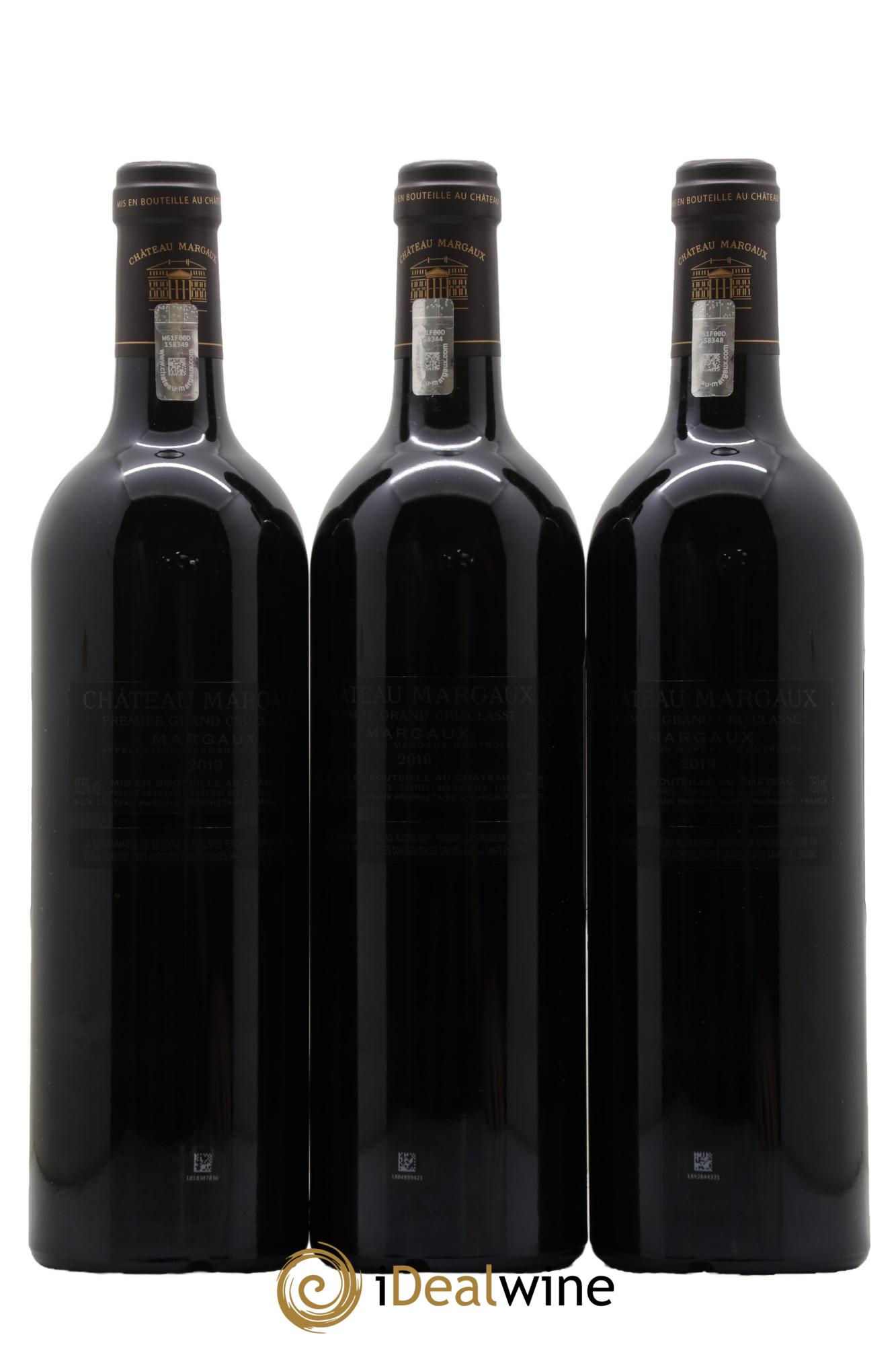 Château Margaux 1er Grand Cru Classé 2019 - Lot de 6 bouteilles - 4