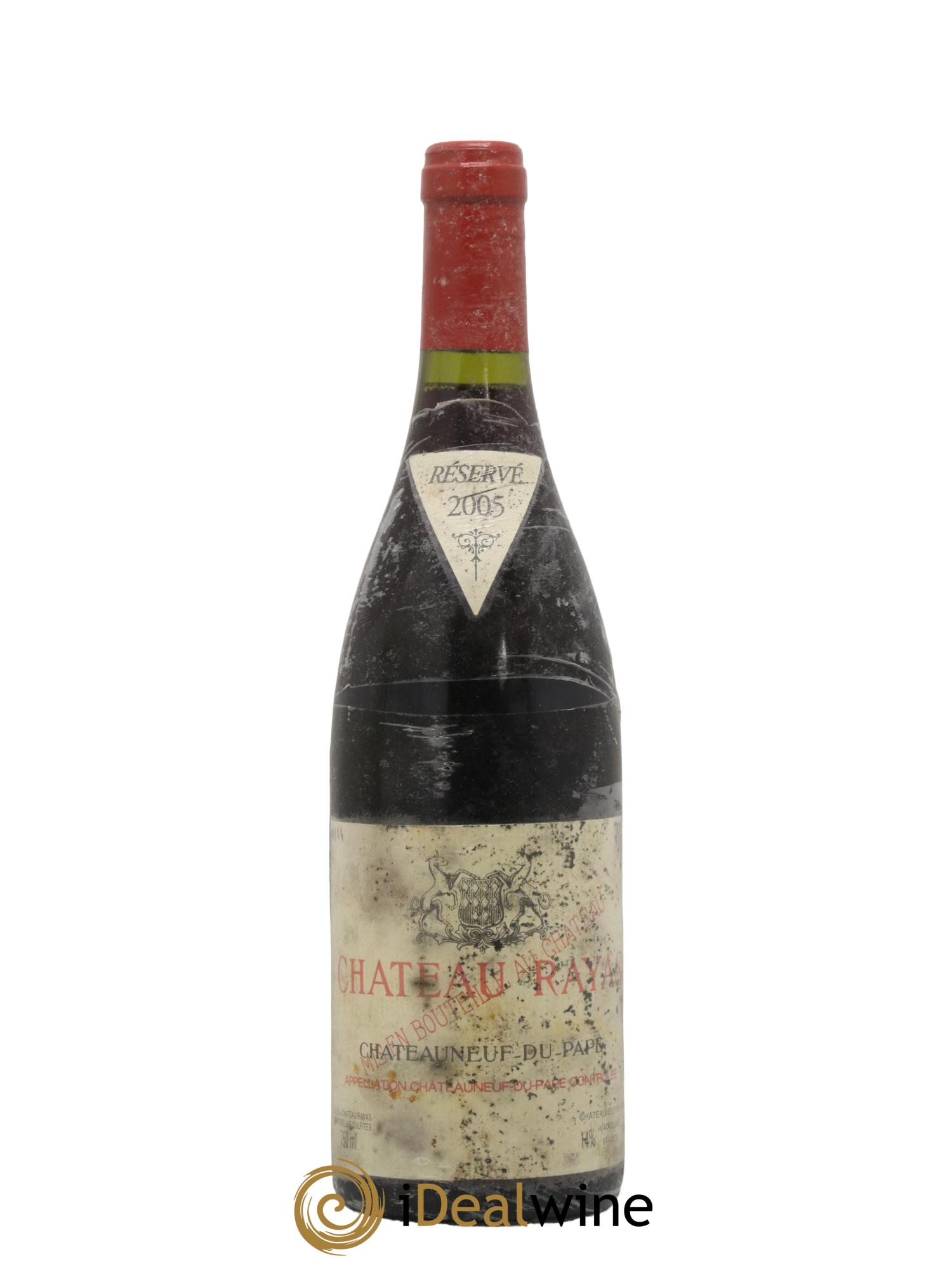 Châteauneuf-du-Pape Château Rayas Emmanuel Reynaud 2005 - Lot de 1 bouteille - 0