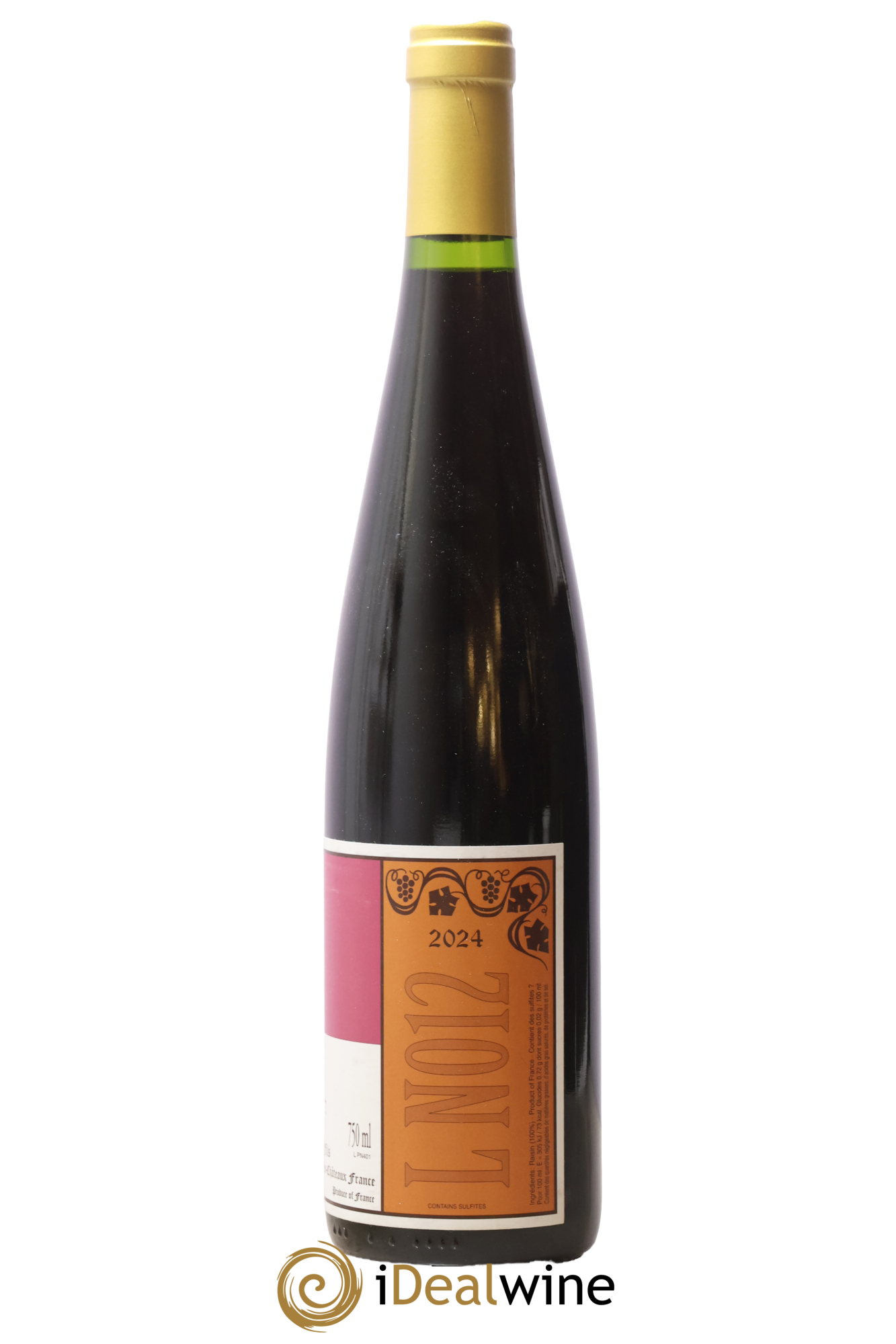 Alsace Pinot Noir LN012 Gérard Schueller (Domaine) 2024 - Posten von 1 Flasche - 1