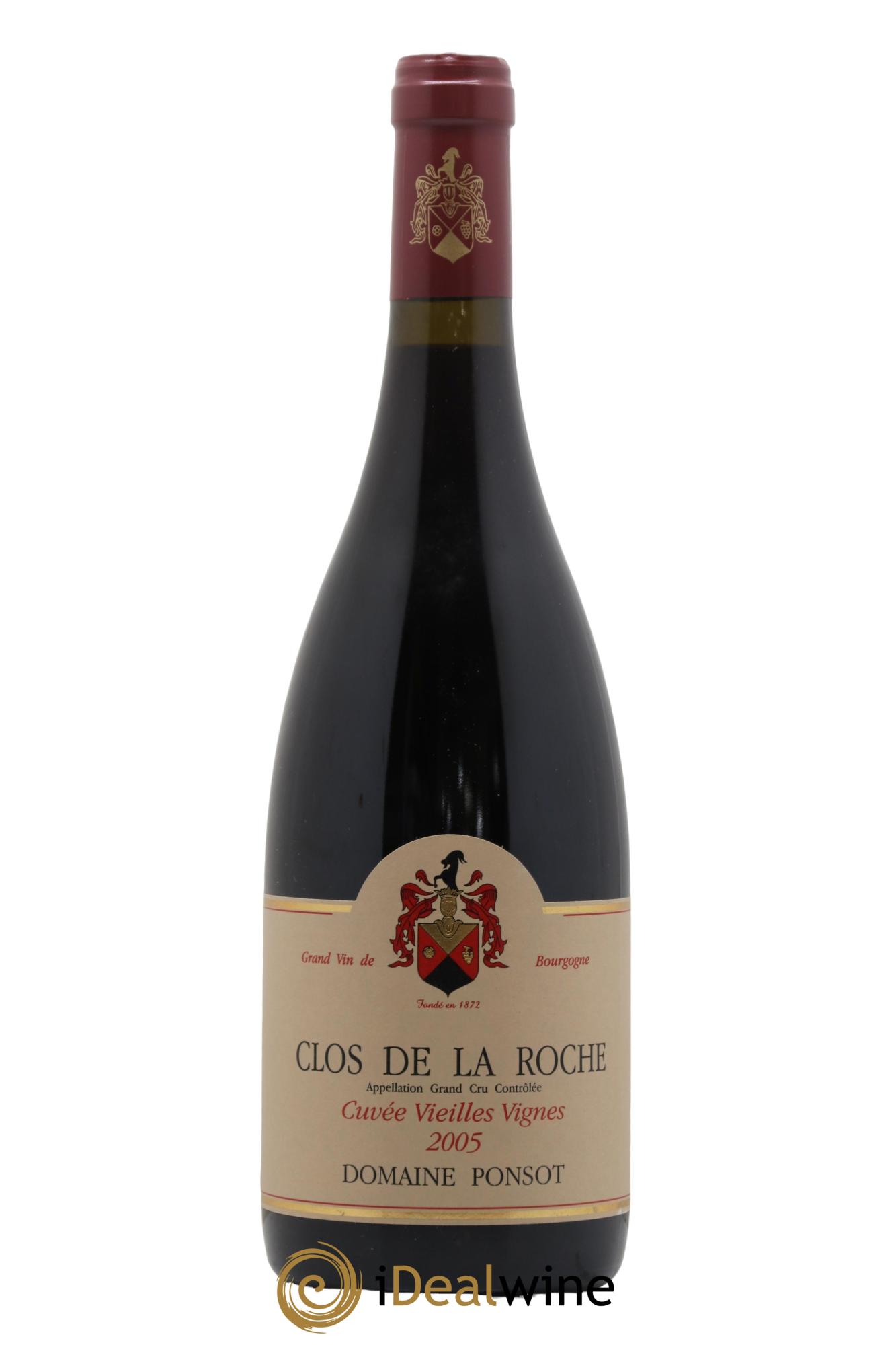 Buy Clos de la Roche Grand Cru Vieilles Vignes Ponsot (Domaine
