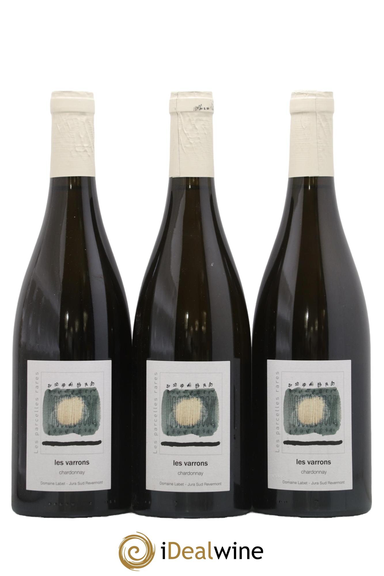 Côtes du Jura Chardonnay Les Varrons Romain - Julien - Charline Labet 2022 - Posten von 3 Flaschen - 0