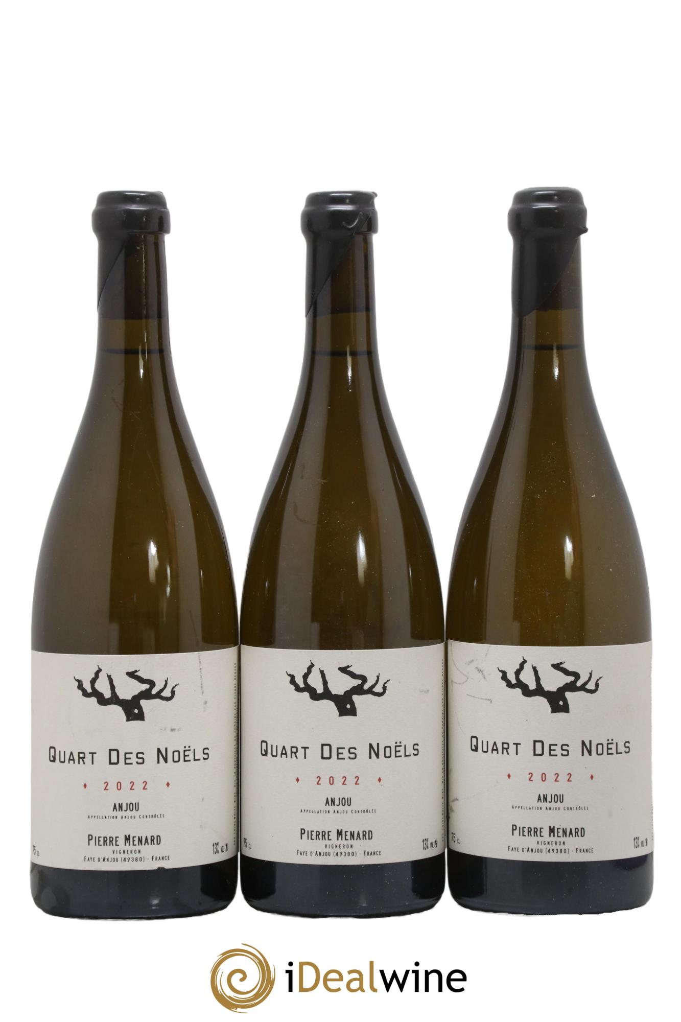 Anjou Le Quart des Noëls Pierre Ménard 2022 - Lot de 3 bouteilles - 0