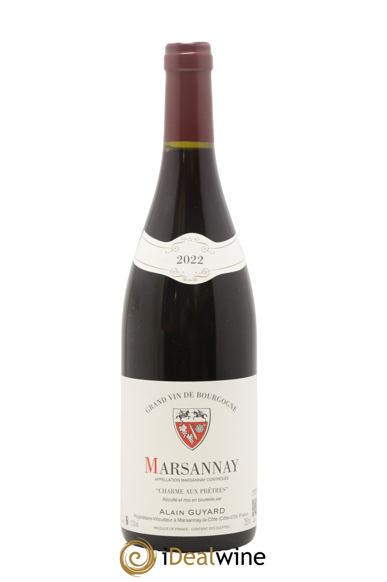 Marsannay Charme Aux Prêtres Domaine Alain Guyard 2022 - Lot de 1 bouteille - 0