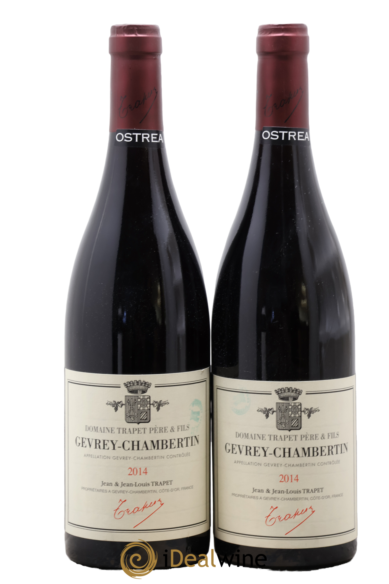 Gevrey-Chambertin Ostrea Domaine Trapet 2014 - Lotto di 2 bottiglie - 0