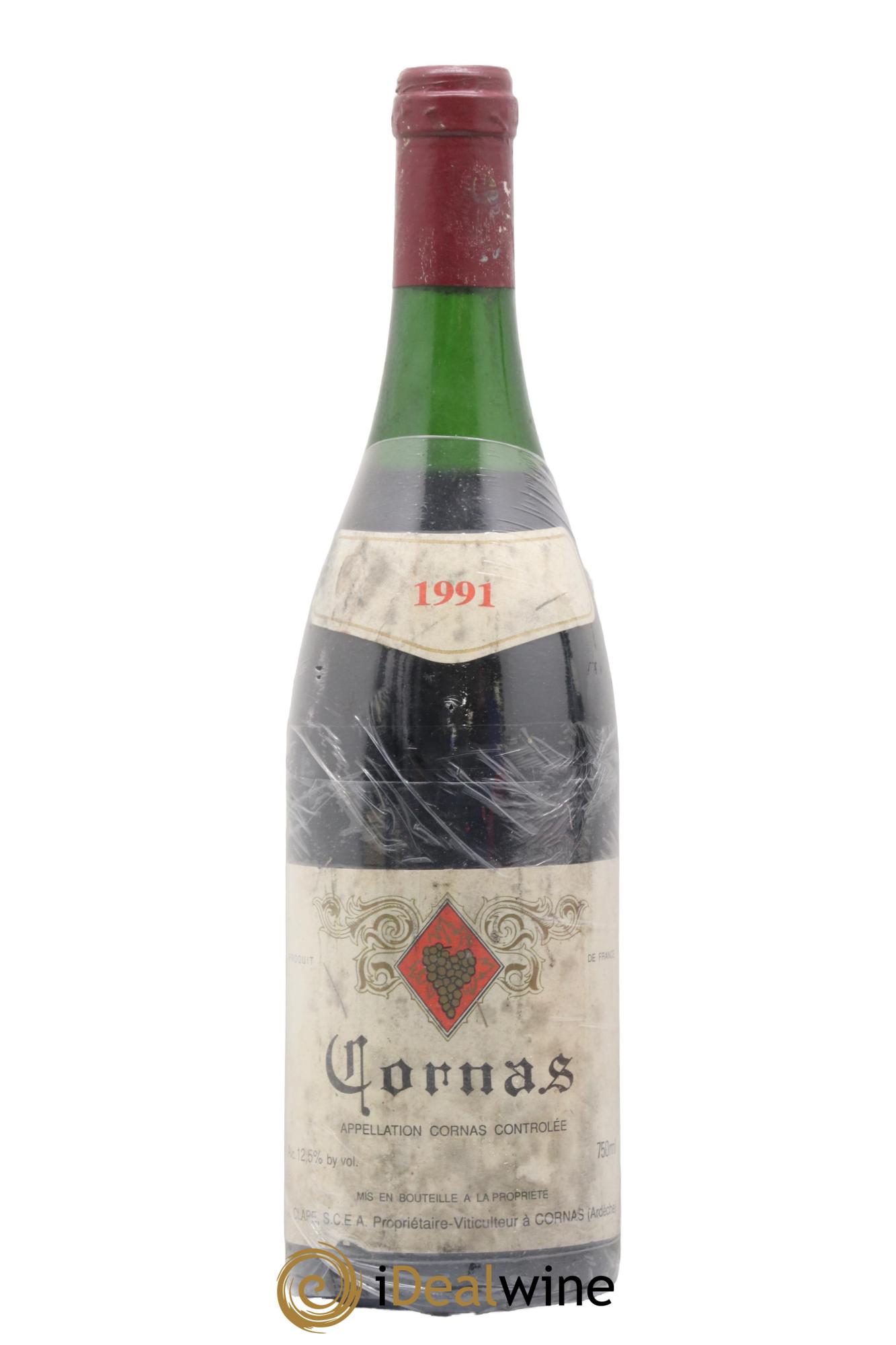 Cornas Auguste Clape 1991 - Lotto di 1 bottiglia - 0