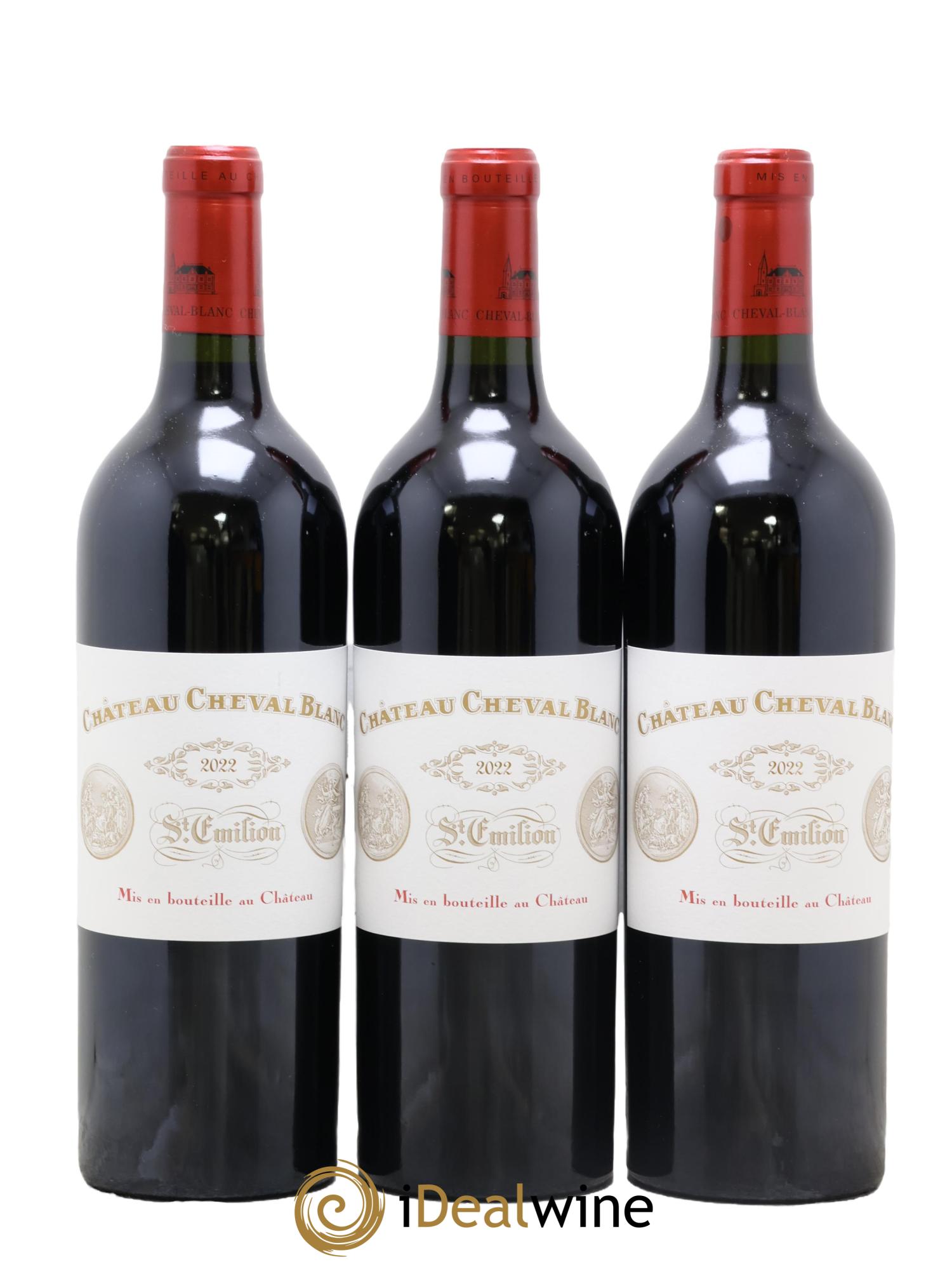 Château Cheval Blanc 1er Grand Cru Classé A 2022 - Posten von 6 Flaschen - 3
