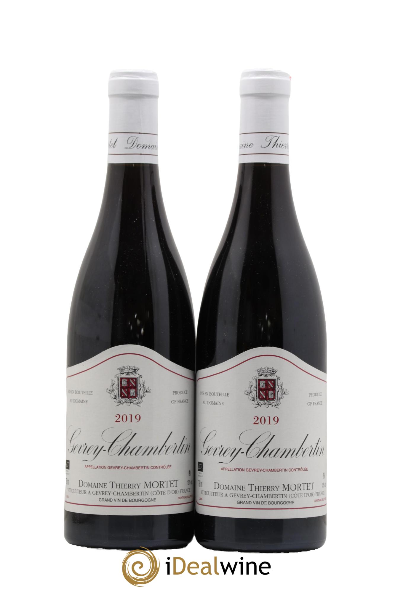 Gevrey-Chambertin Thierry Mortet (Domaine) 2019 - Lot de 2 bouteilles - 0