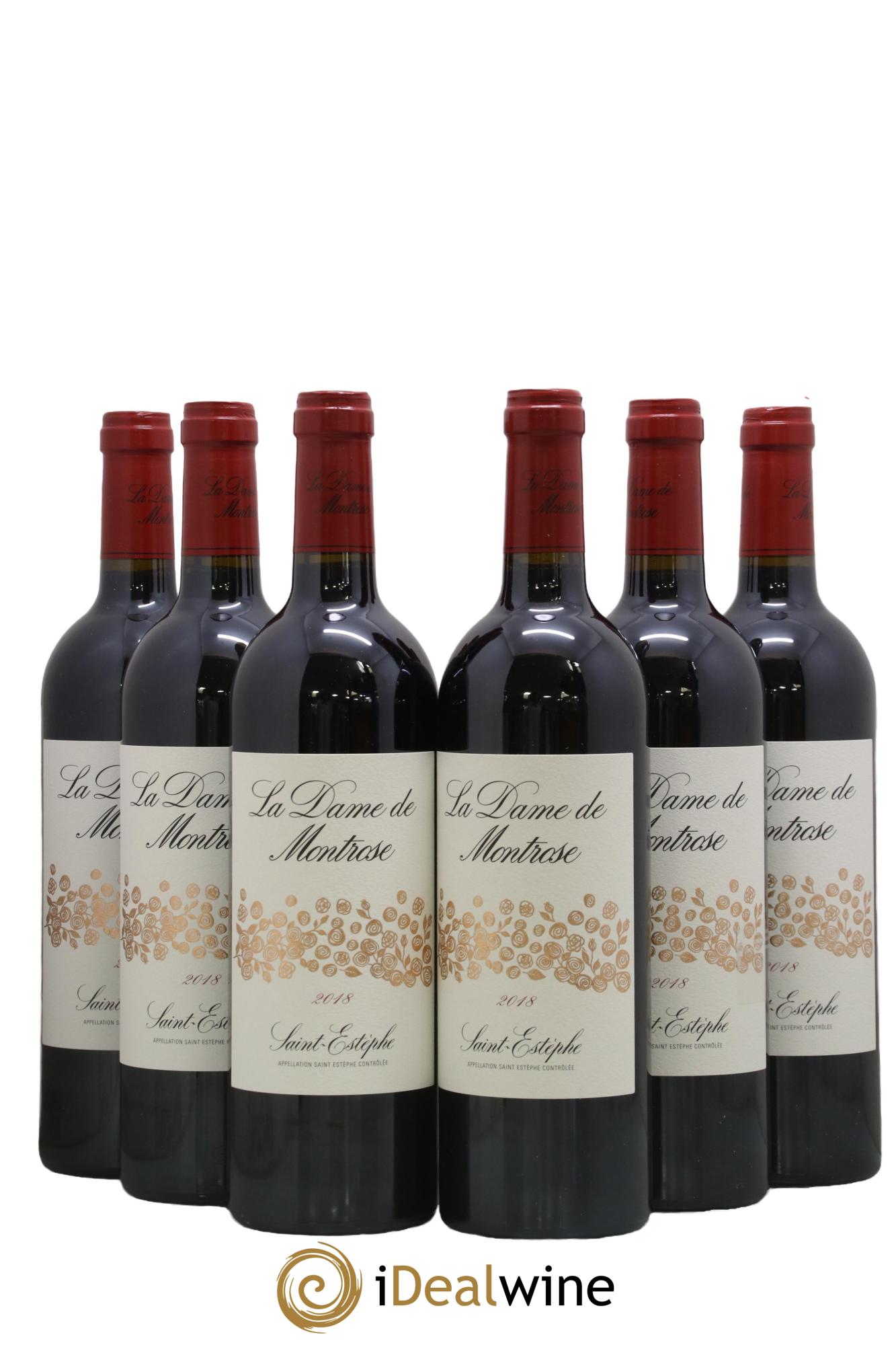 La Dame de Montrose Second Vin 2018 - Lot of 6 bottles - 0