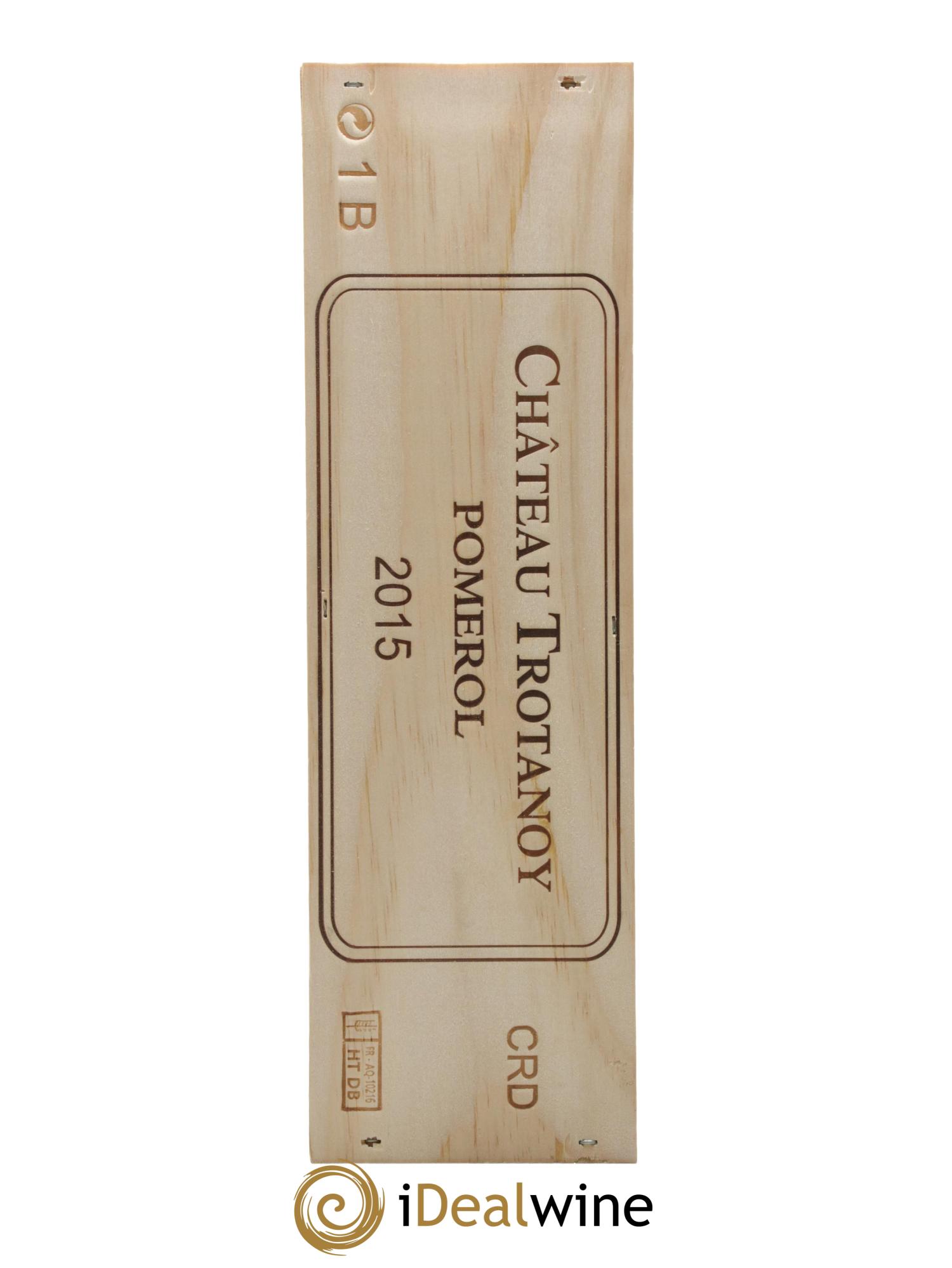 Château Trotanoy 2015 - Lot de 1 bouteille - 2