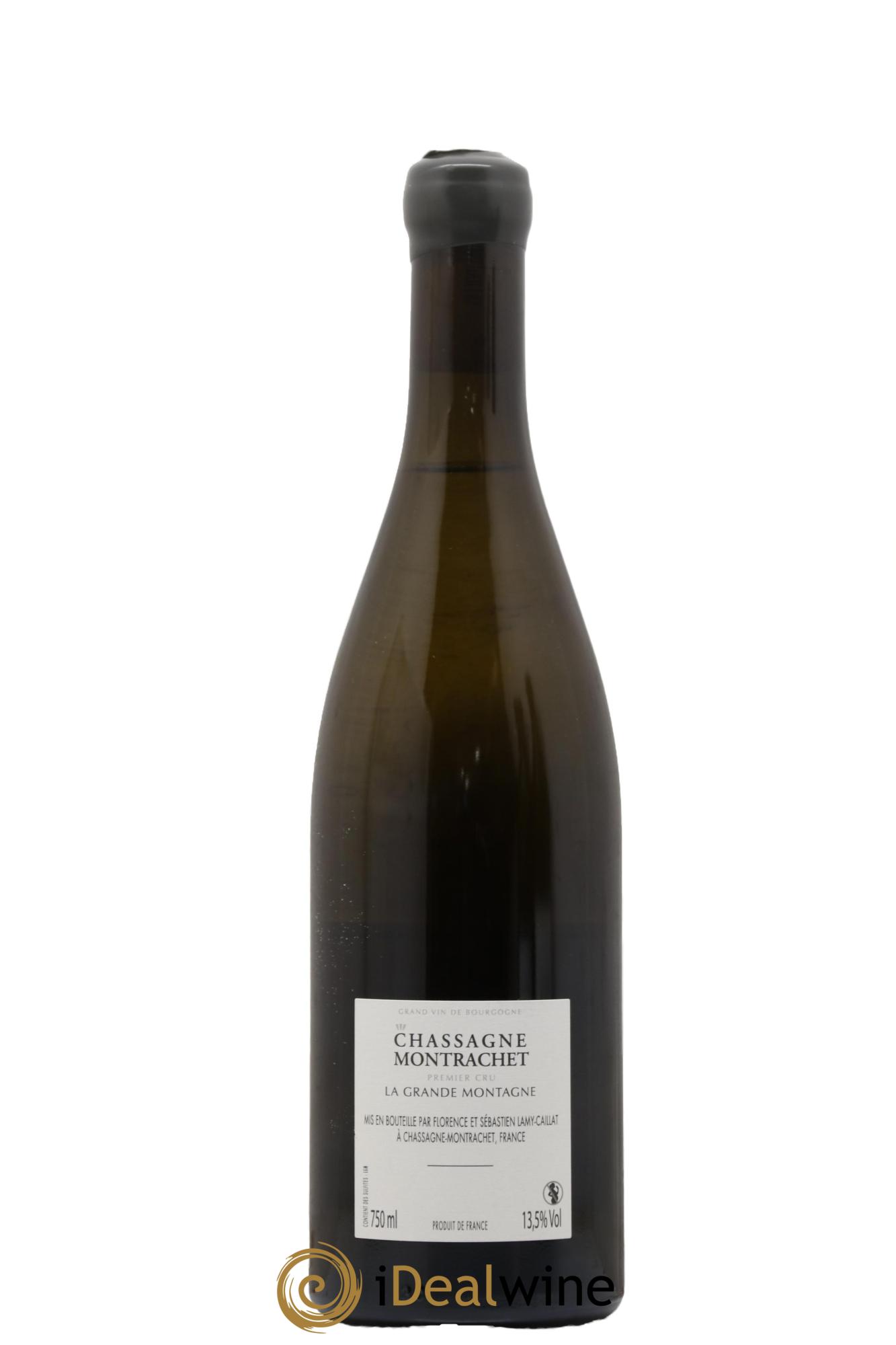 Chassagne-Montrachet 1er Cru La Grande Montagne Lamy-Caillat (Domaine)  2018 - Lot de 1 bouteille - 1