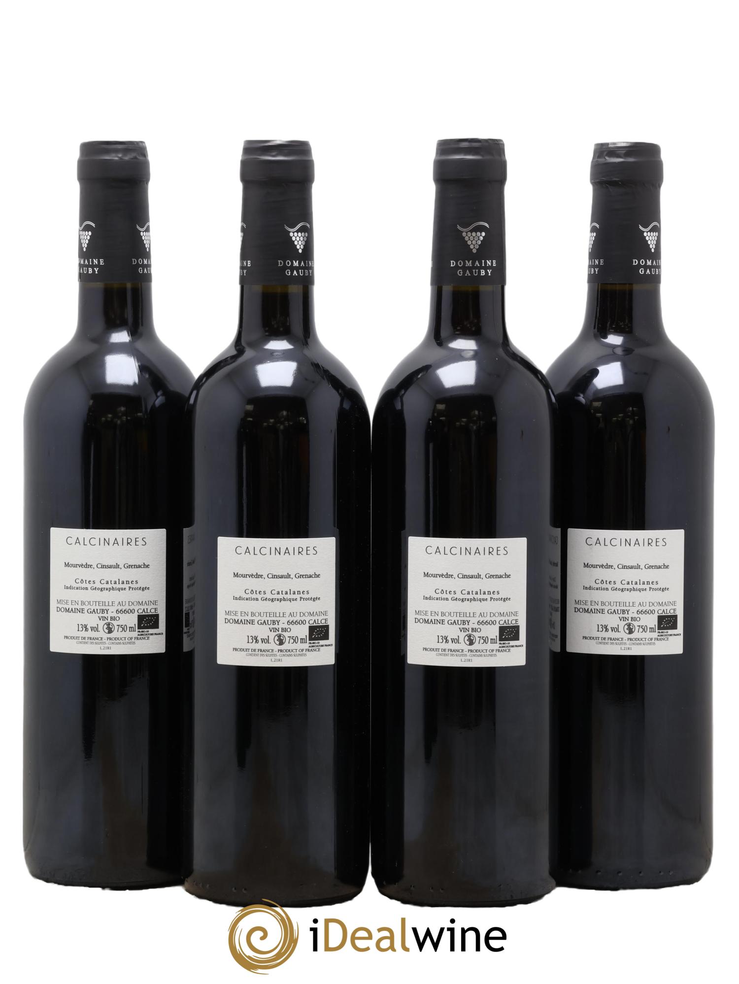 IGP Côtes Catalanes Les Calcinaires Gauby (Domaine) 2021 - Posten von 4 Flaschen - 1