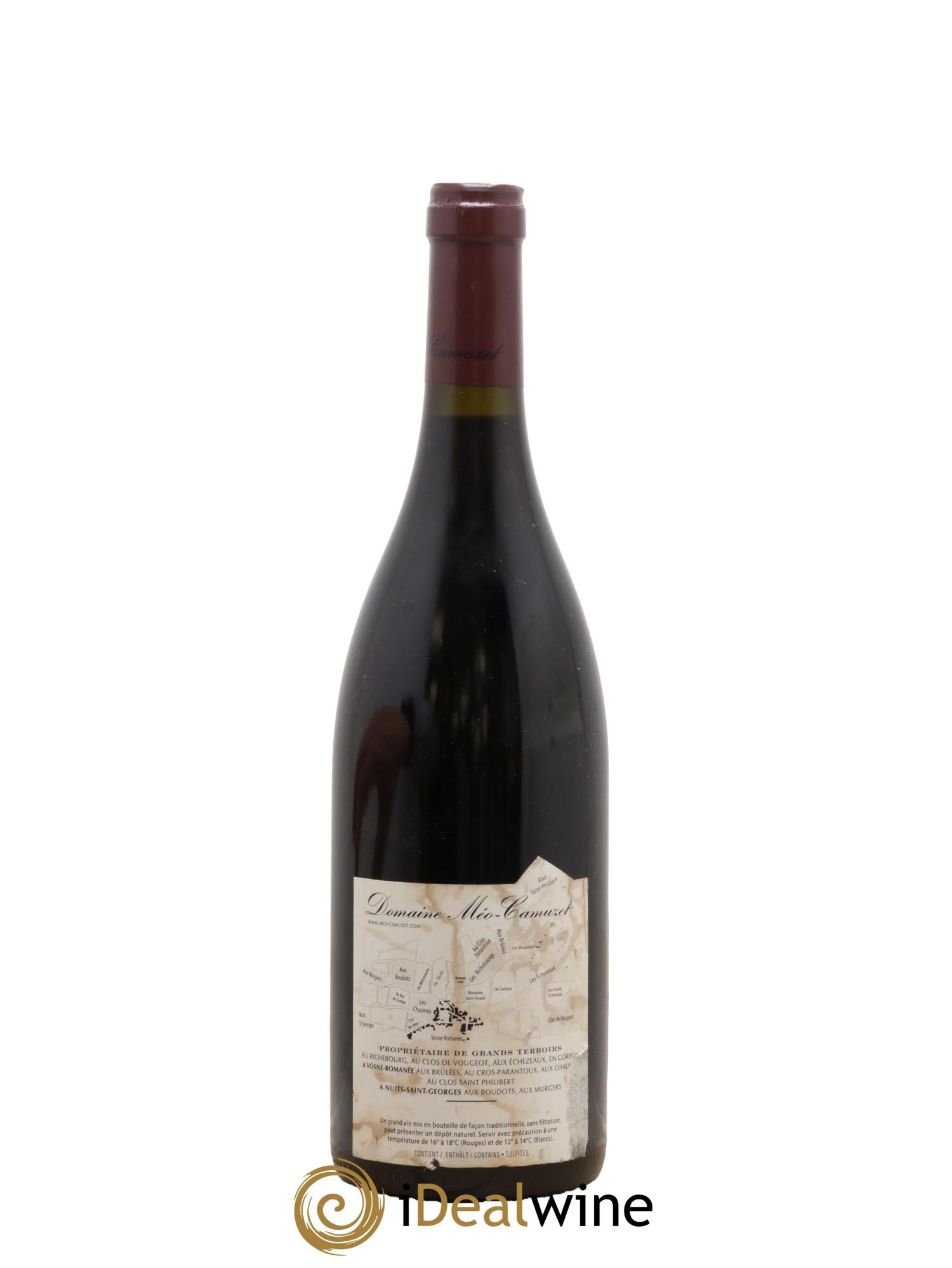 Nuits-Saint-Georges 1er Cru Aux Murgers Méo-Camuzet (Domaine) 2010 - Lot of 1 bottle - 1