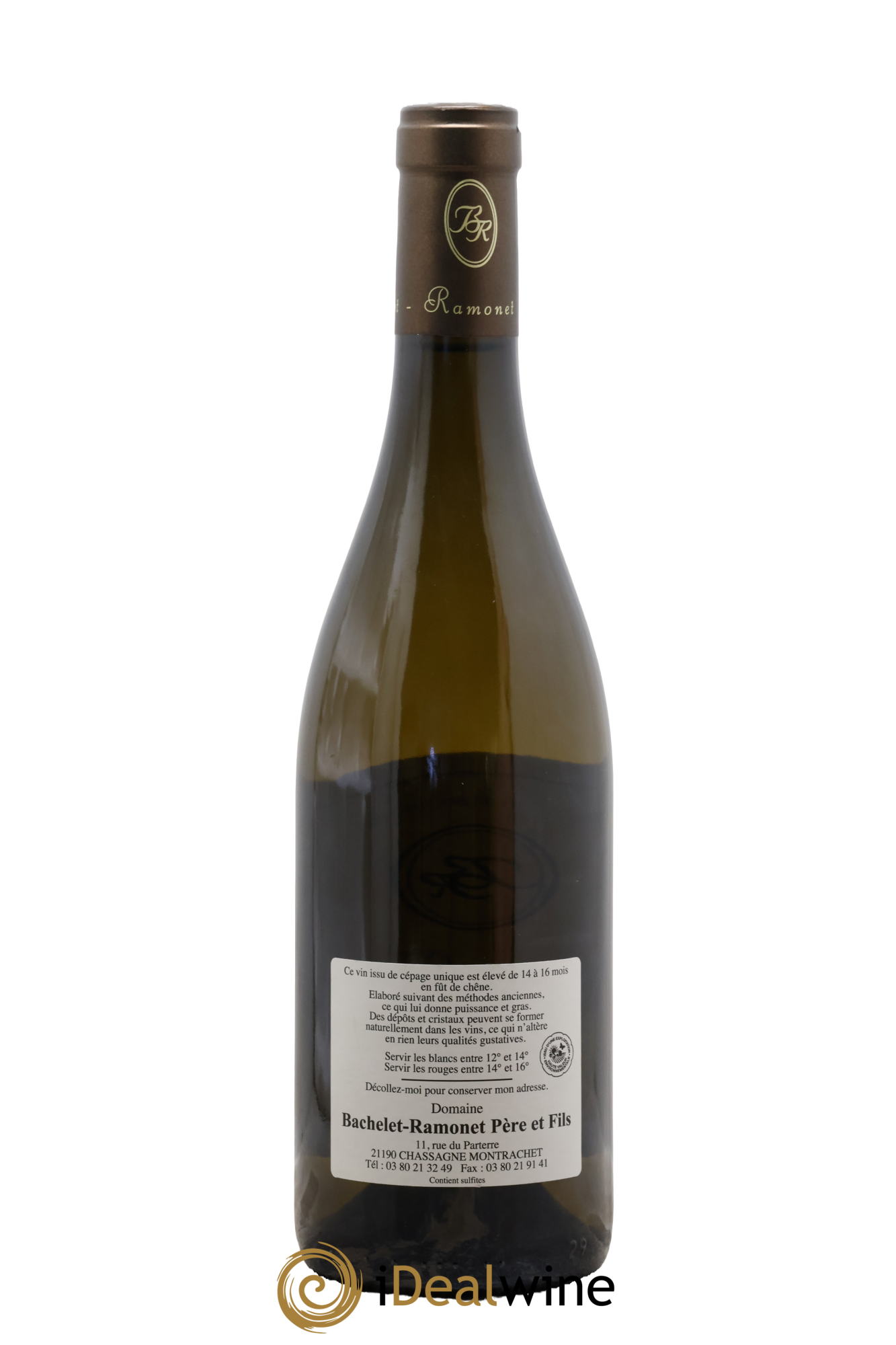 Chassagne-Montrachet 1er Cru Caillerets Bachelet-Ramonet (Domaine) 2021 - Lot of 1 bottle - 1