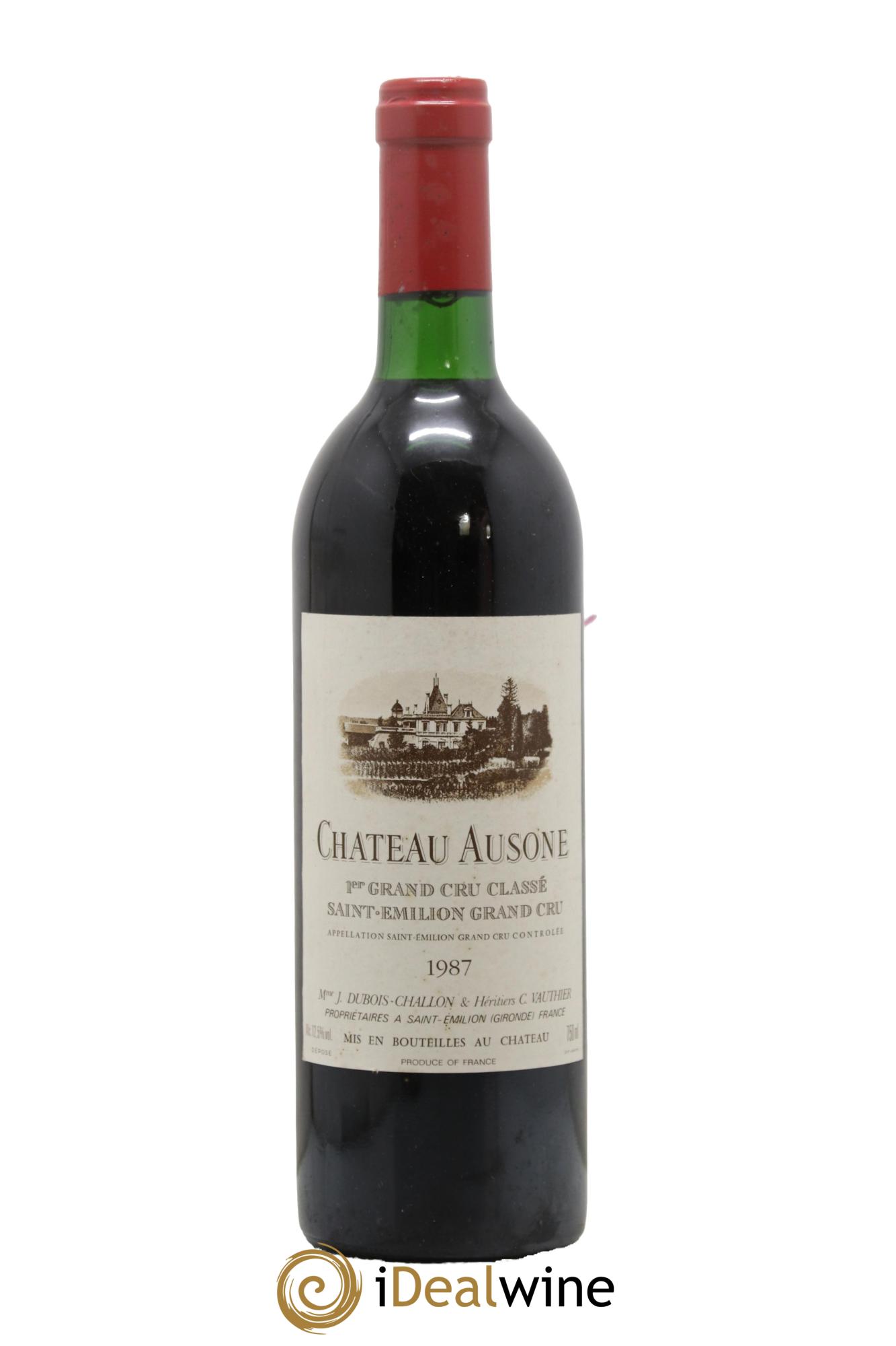 Château Ausone 1er Grand Cru Classé A 1987 - Lotto di 1 bottiglia - 0