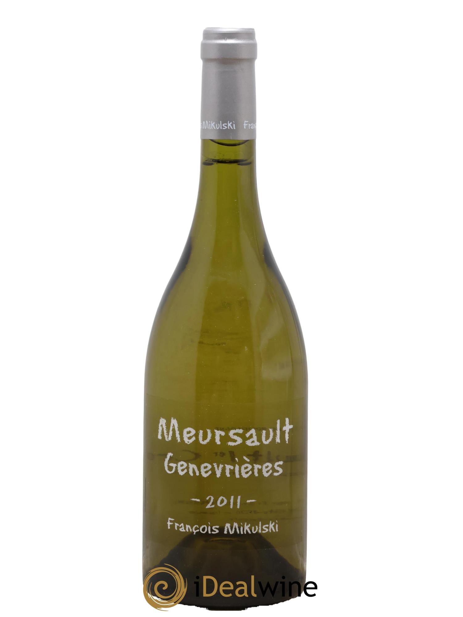 Meursault 1er Cru Les Genevrières François Mikulski 2011 - Lot de 1 bouteille - 0