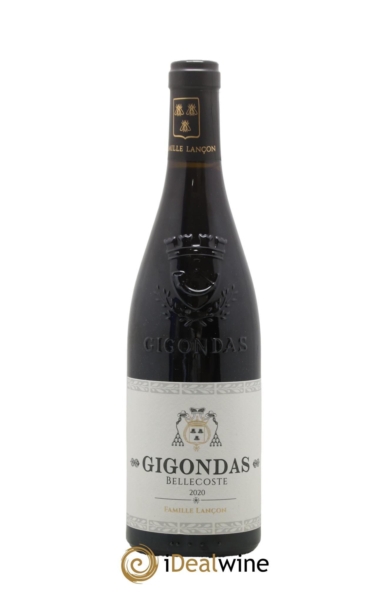 Gigondas Bellecoste Famille Lançon 2020 - Lot de 1 bouteille - 0