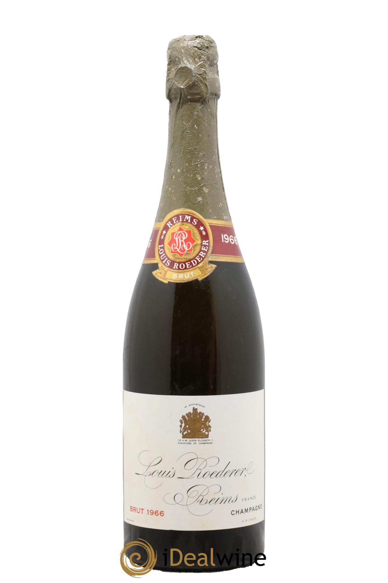 Millésimé Brut Louis Roederer 1966 - Lot de 1 bouteille - 0