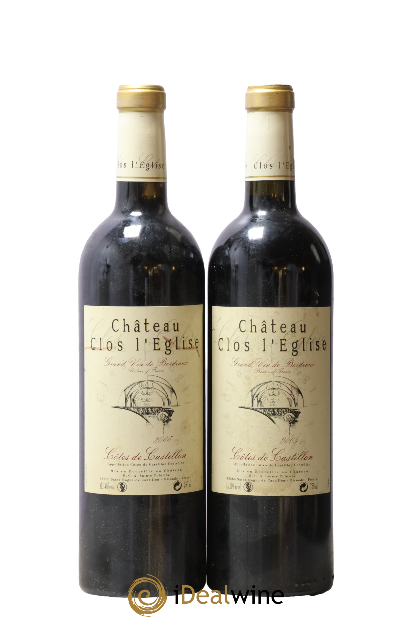 Clos l'Eglise 2005 - Lot de 2 bouteilles - 0