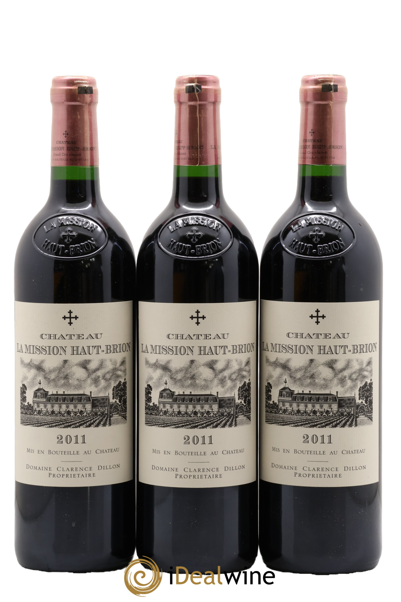 Château la Mission Haut-Brion Cru Classé de Graves 2011 - Lot of 12 bottles - 3