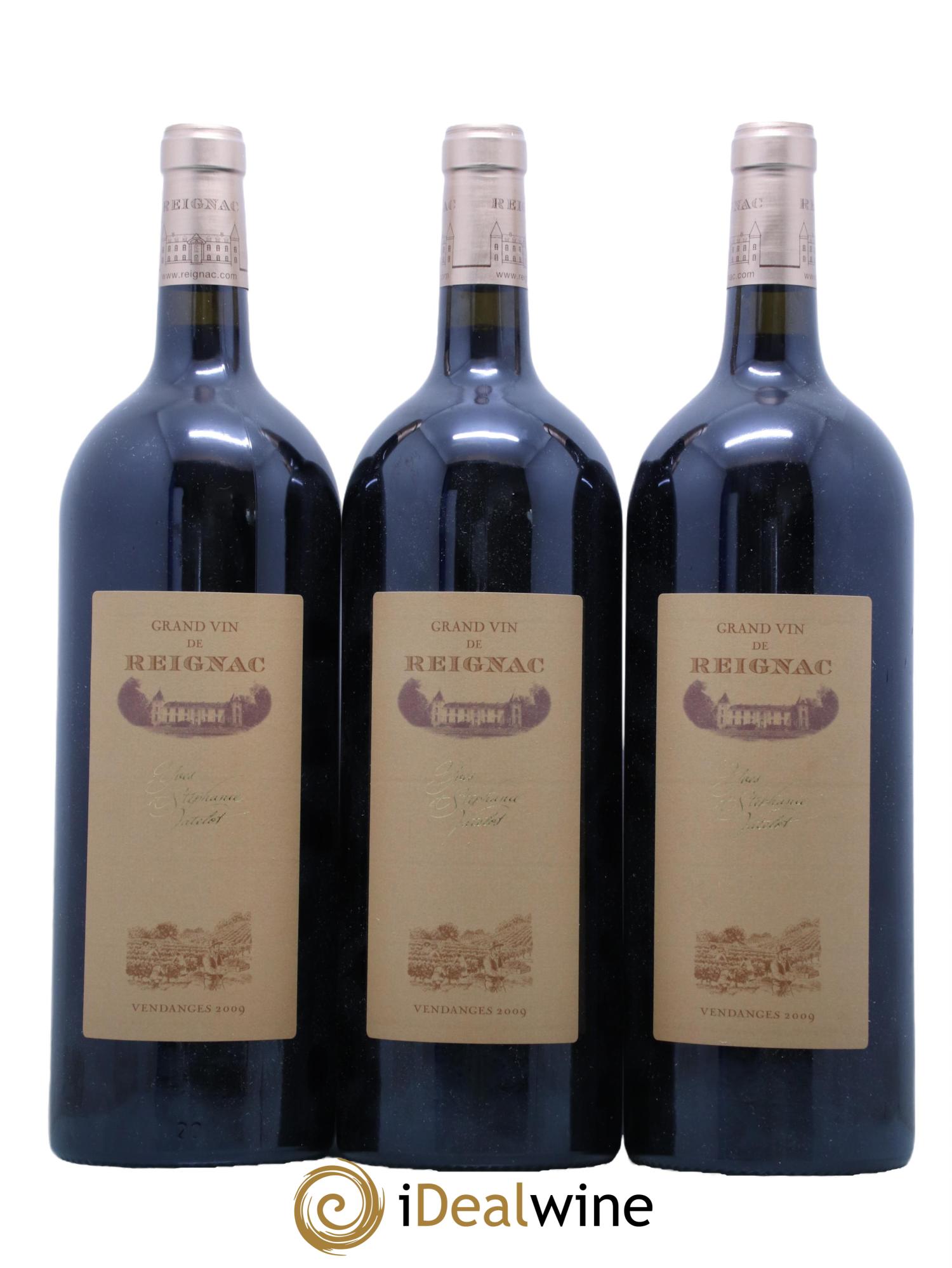 Grand vin de Reignac 2009 - Lot de 3 magnums - 0