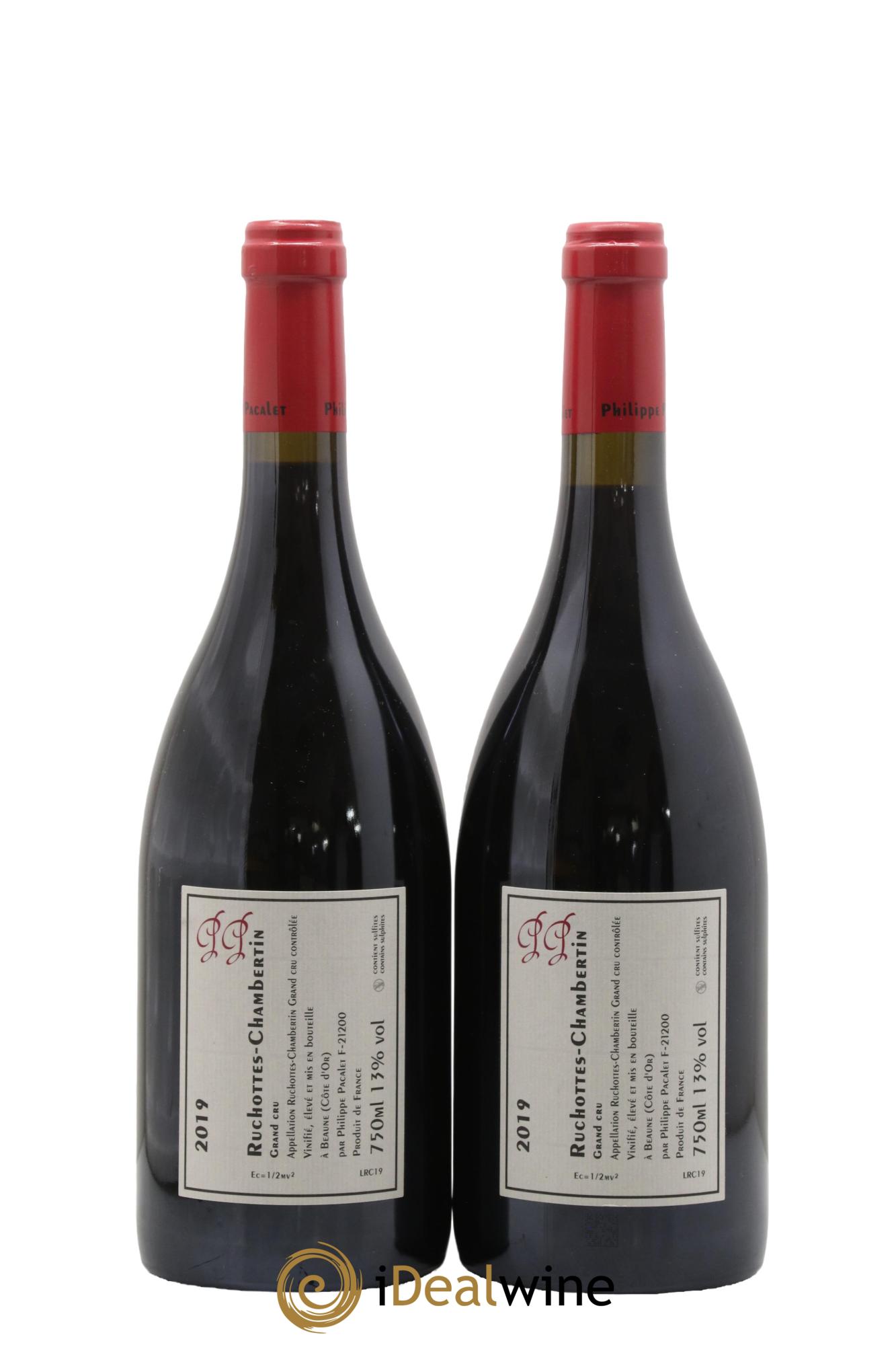 Ruchottes-Chambertin Grand Cru Philippe Pacalet 2019 - Lot of 2 bottles - 1