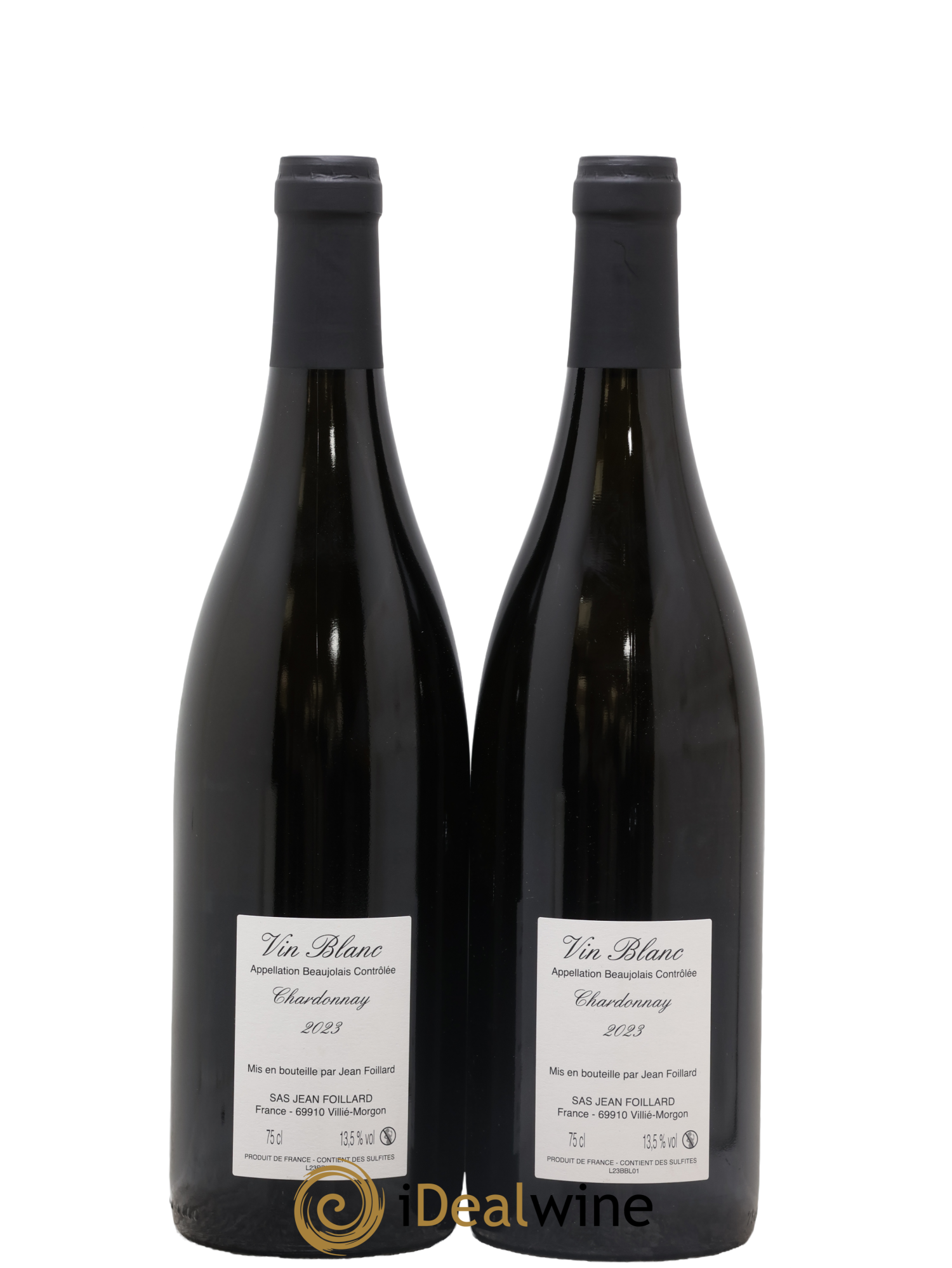 Beaujolais blanc Jean Foillard 2023 - Lot of 2 bottles - 1