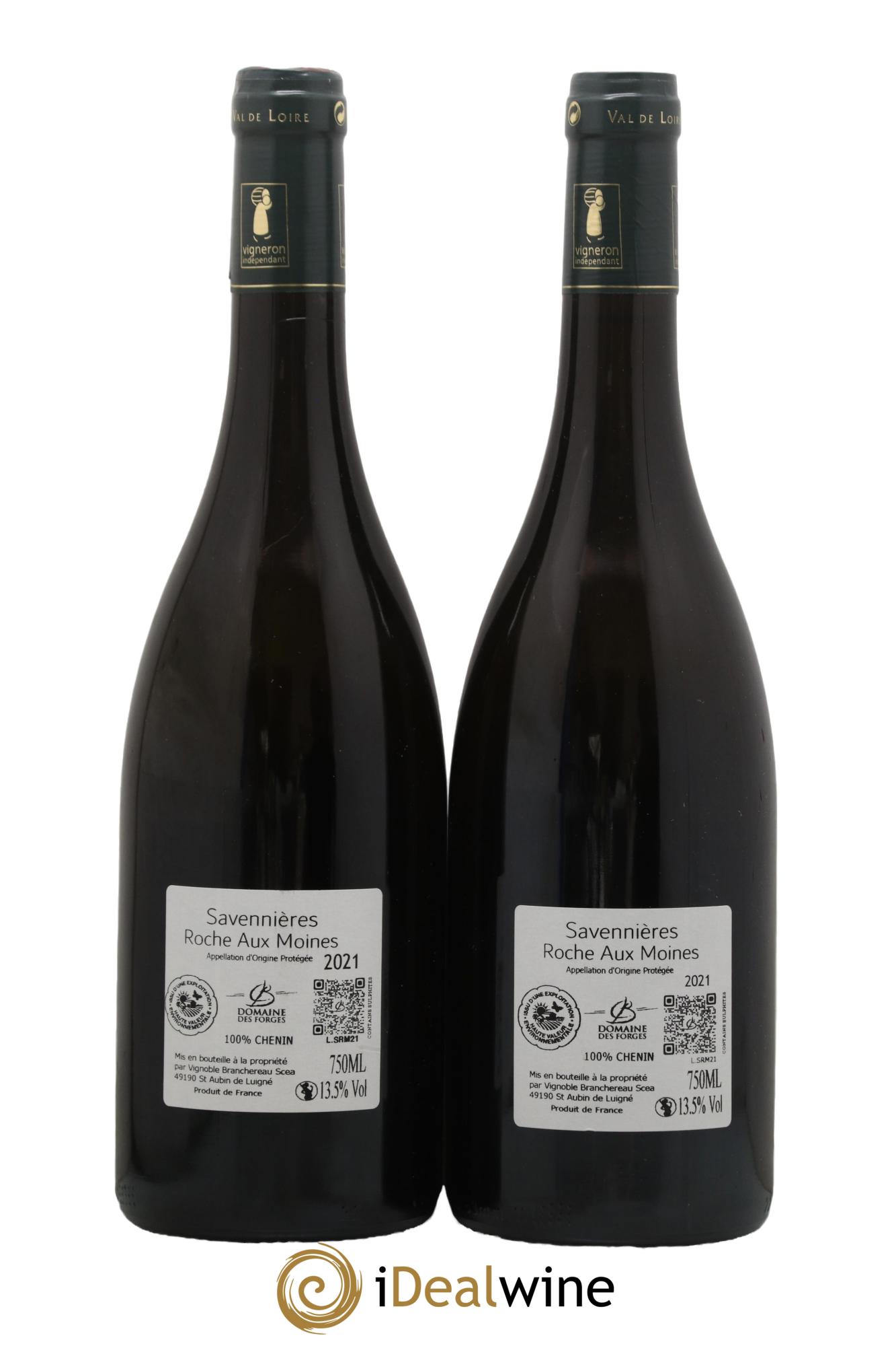 Savennières Roche aux Moines Domaine des Forges 2021 - Lot de 2 bouteilles - 1