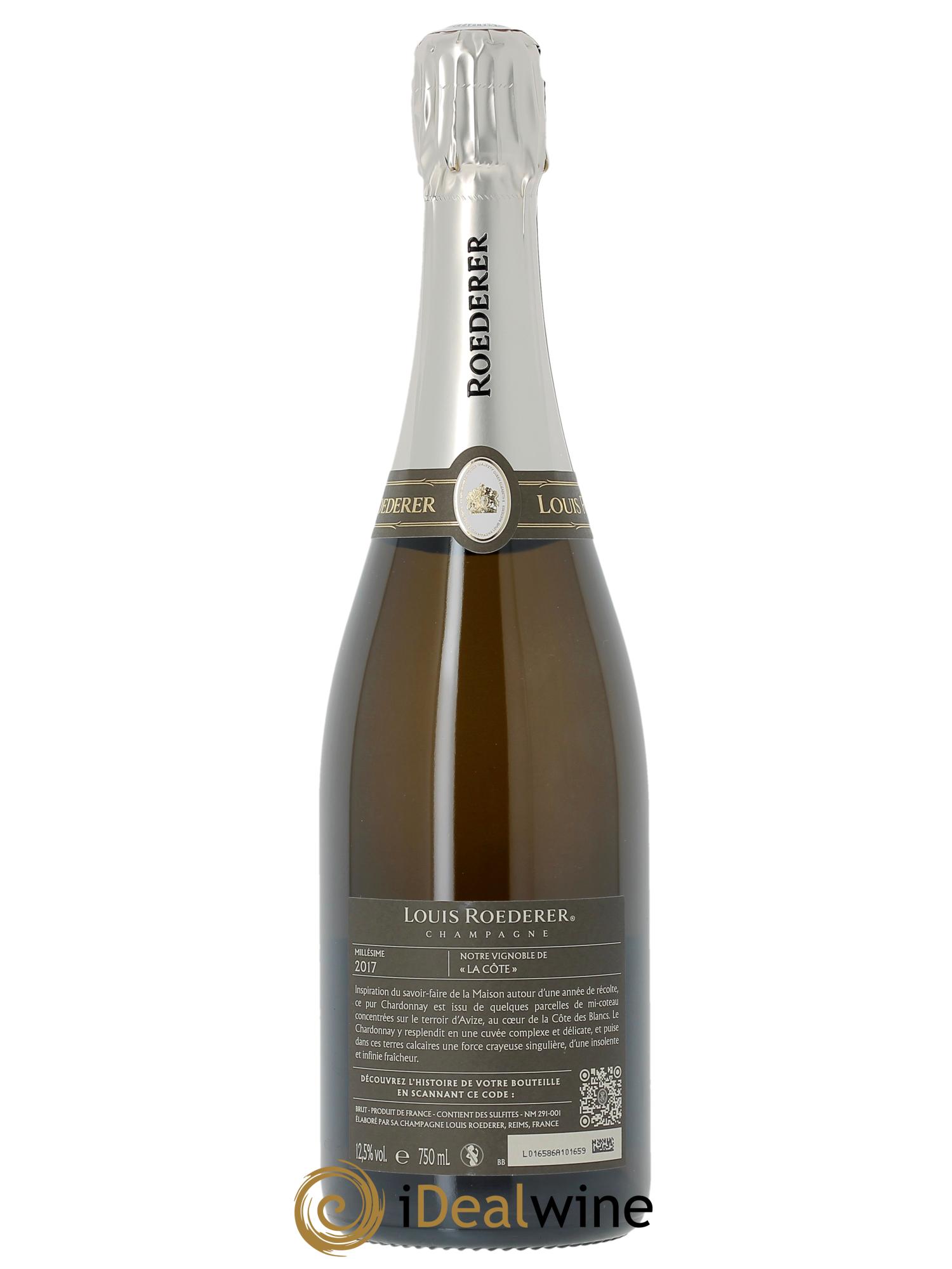 Blanc de Blancs Brut Louis Roederer 2017 - Lot de 1 bouteille - 2