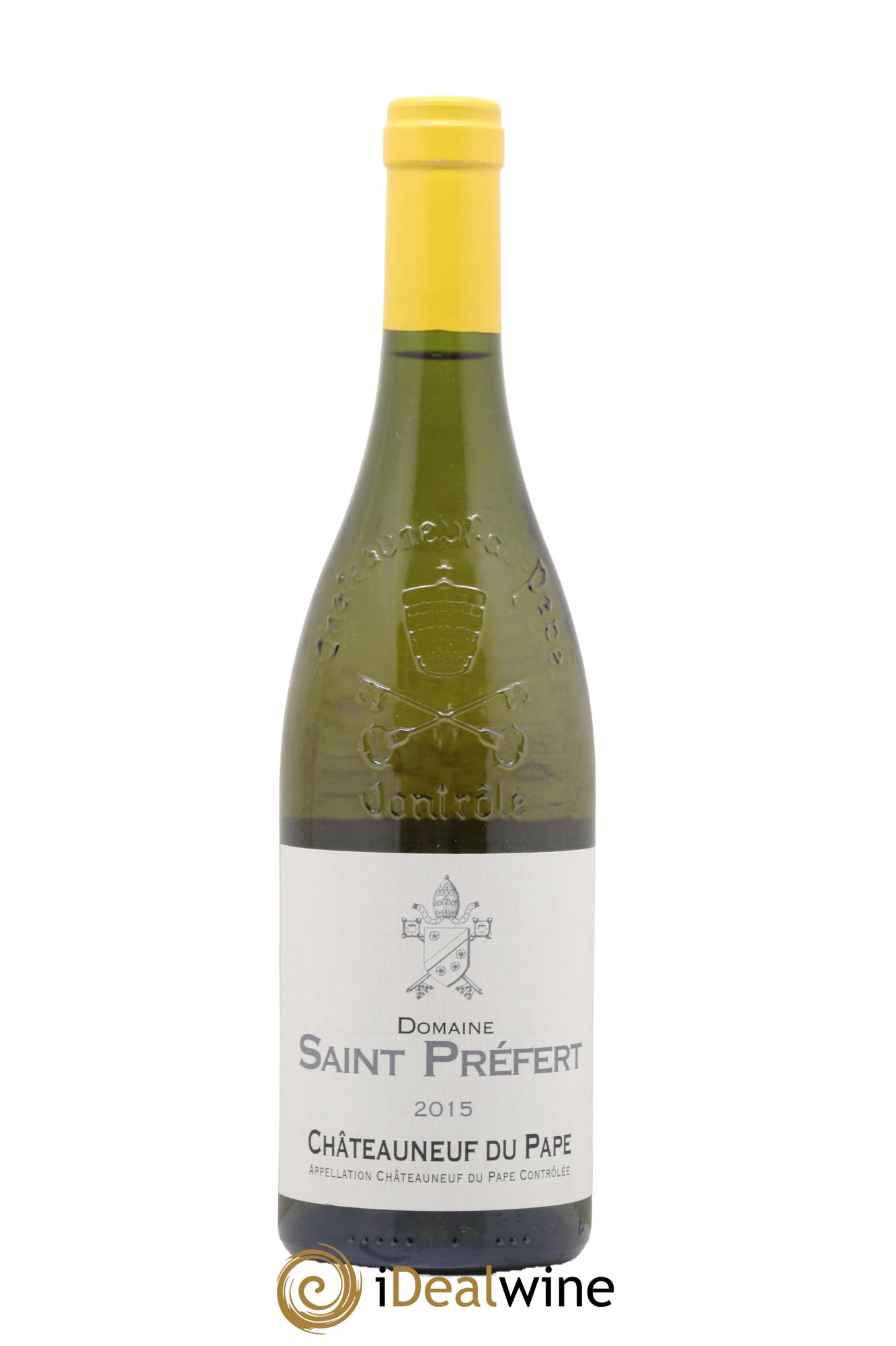 Châteauneuf-du-Pape Domaine de Saint Préfert 2015 - Lot de 1 bouteille - 0
