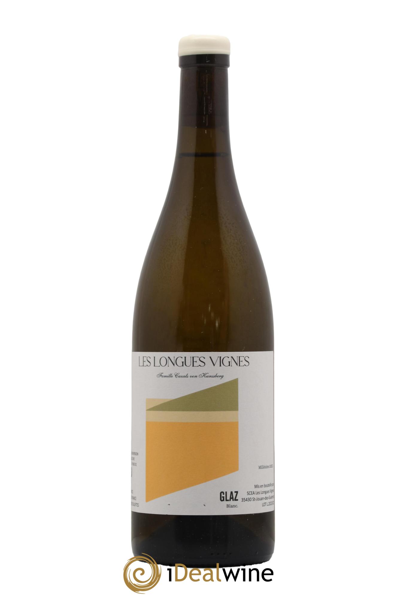 Vin de France Glaz Blanc Les Longues Vignes 2023 - Lot de 1 bouteille - 0