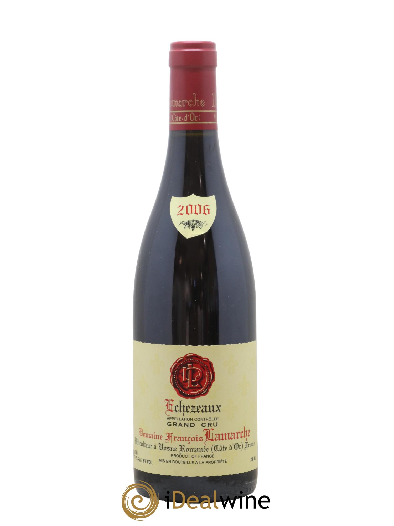 Echezeaux Grand Cru Lamarche (Domaine) 2006 - Lot de 1 bouteille - 0