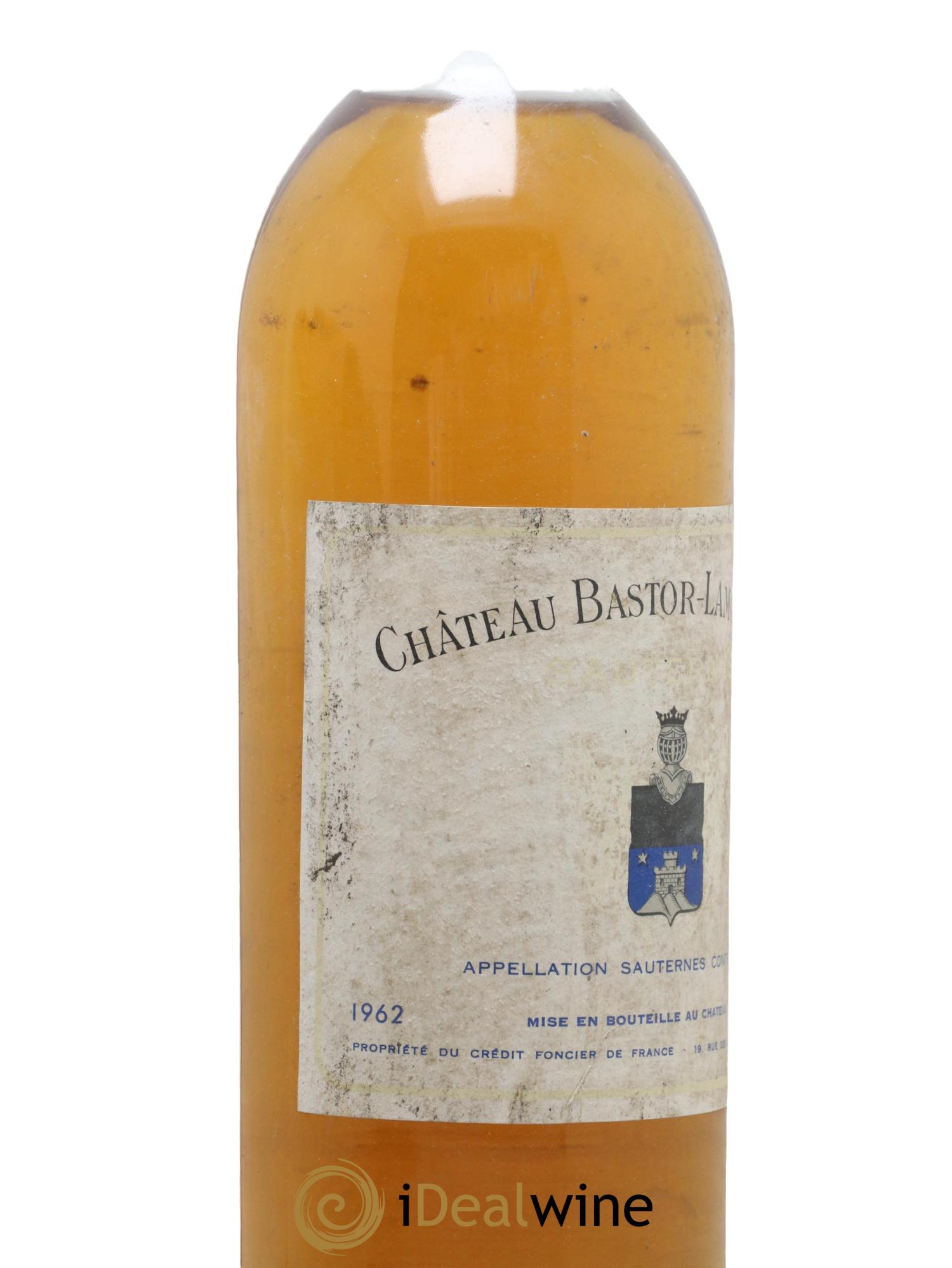 Château Bastor Lamontagne  1962 - Lot of 1 bottle - 1