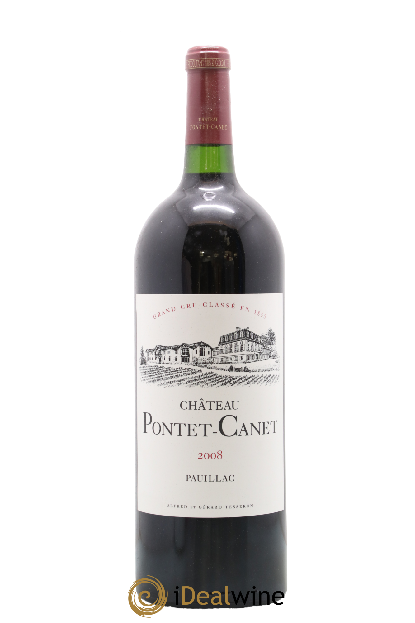 Château Pontet Canet 5ème Grand Cru Classé 2008 - Lot of 1 magnum - 1