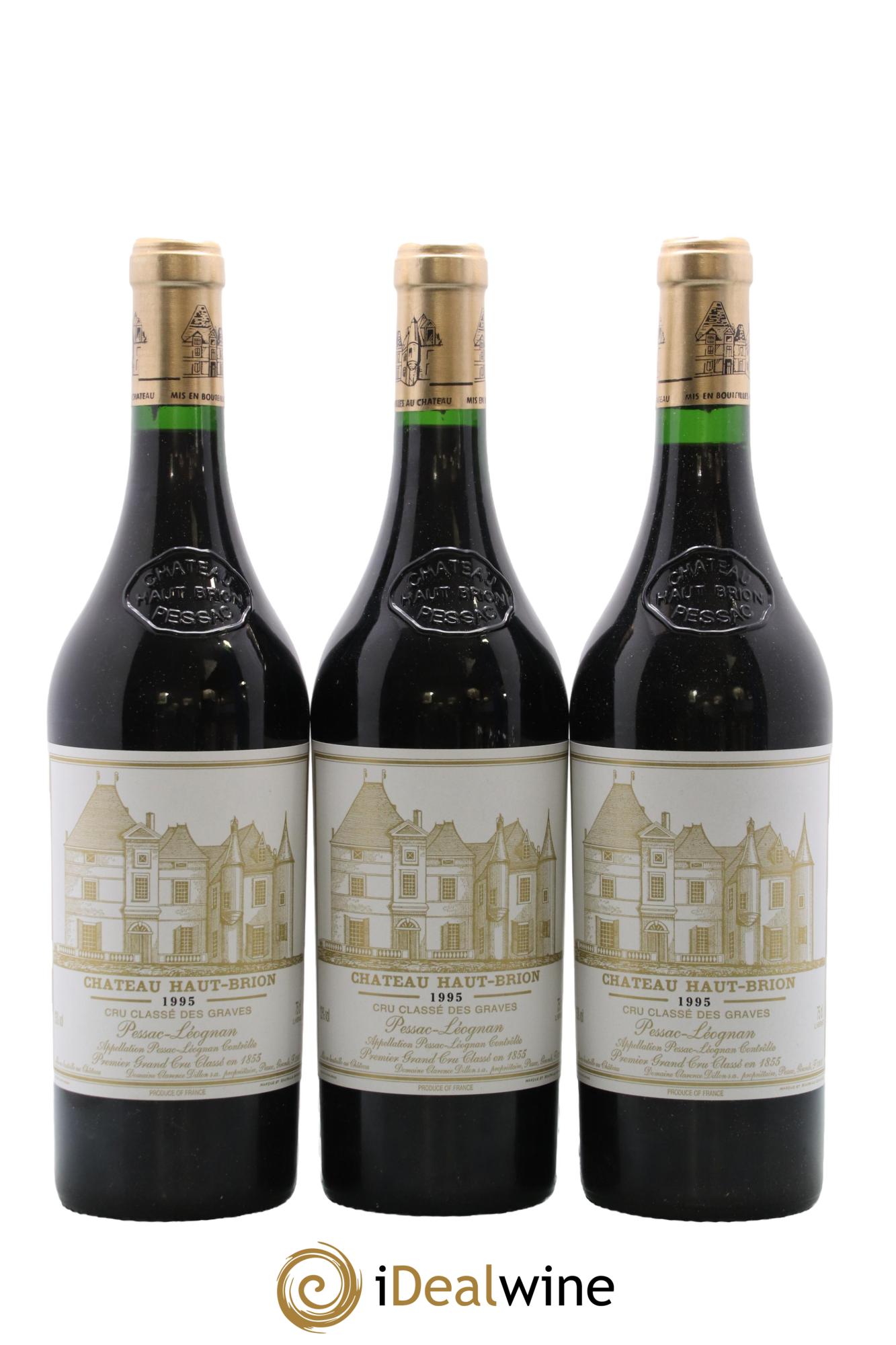 Château Haut Brion 1er Grand Cru Classé 1995 - Posten von 6 Flaschen - 2