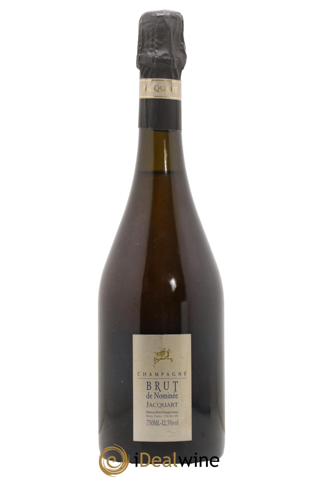 Champagne Brut de Nominée Jacquart - Lot de 1 bouteille - 0
