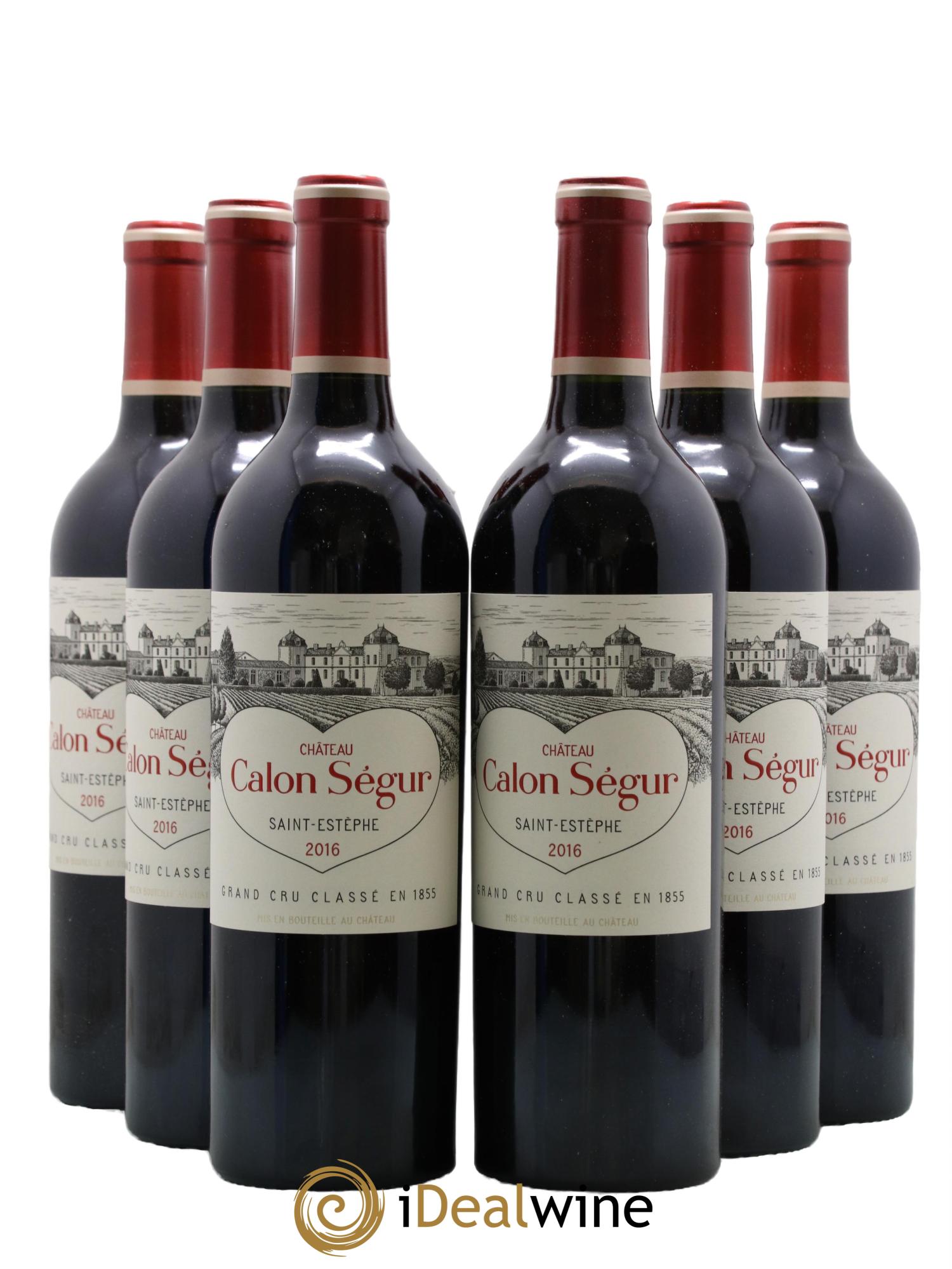Château Calon Ségur 3ème Grand Cru Classé 2016 - Lot de 6 bouteilles - 0