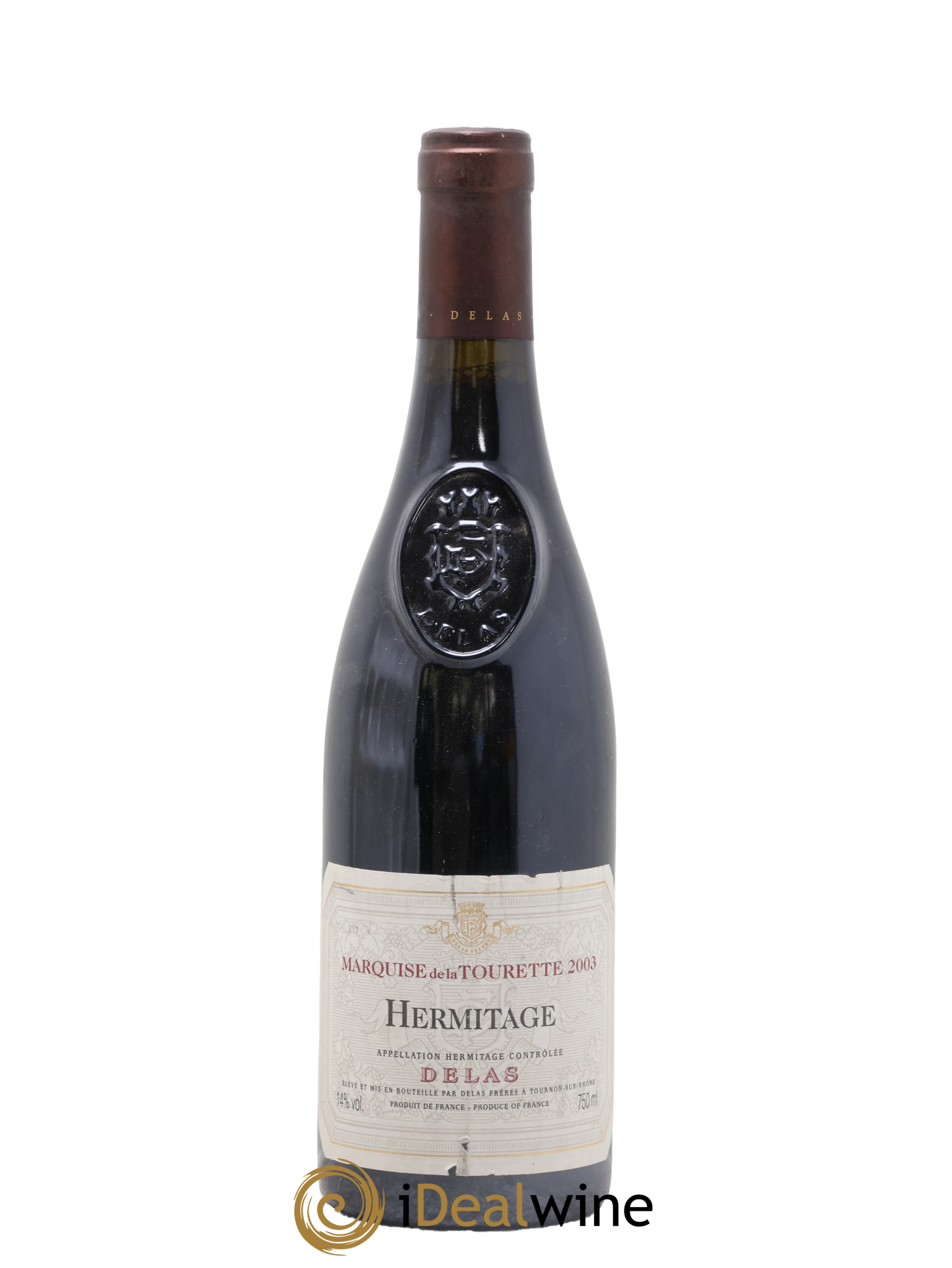 Hermitage Marquise de la Tourette Delas Frères 2003 - Lot of 1 bottle - 0