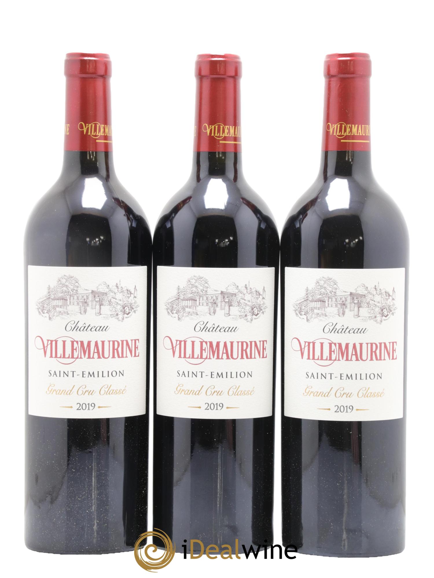 Château Villemaurine Grand Cru Classé 2019 - Lot de 6 bouteilles - 2