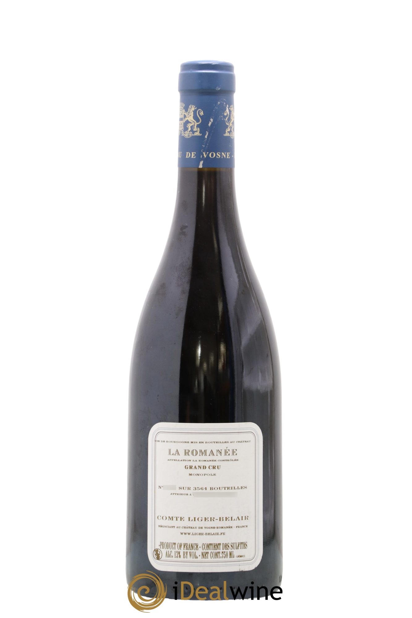 La Romanée Grand Cru Comte Liger-Belair (Domaine du) 2011 - Lot de 1 bouteille - 1