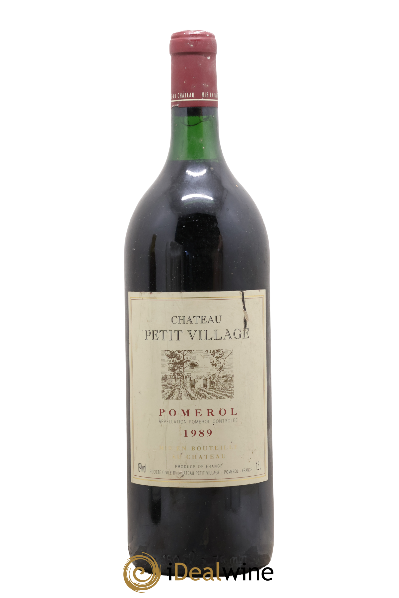 Château Petit Village 1989 - Lot of 1 magnum - 0