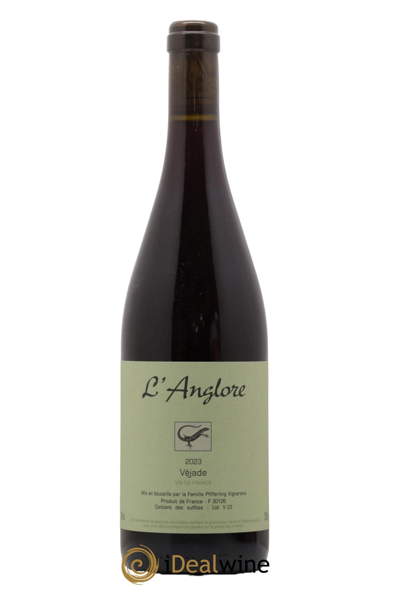Vin de France Véjade L'Anglore 2023 - Lot de 1 bouteille - 0