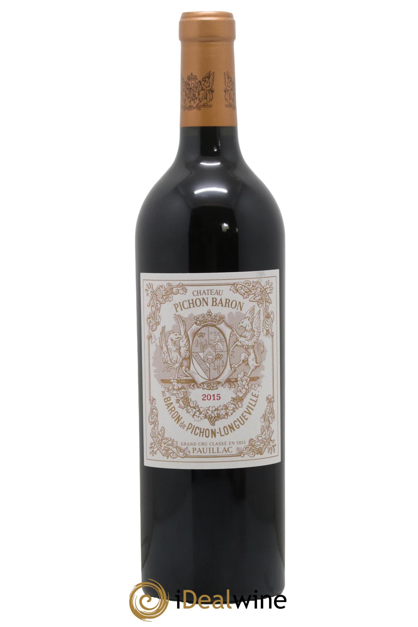 Pichon Longueville Baron 2ème Grand Cru Classé 2015 - Lot de 1 bouteille - 0